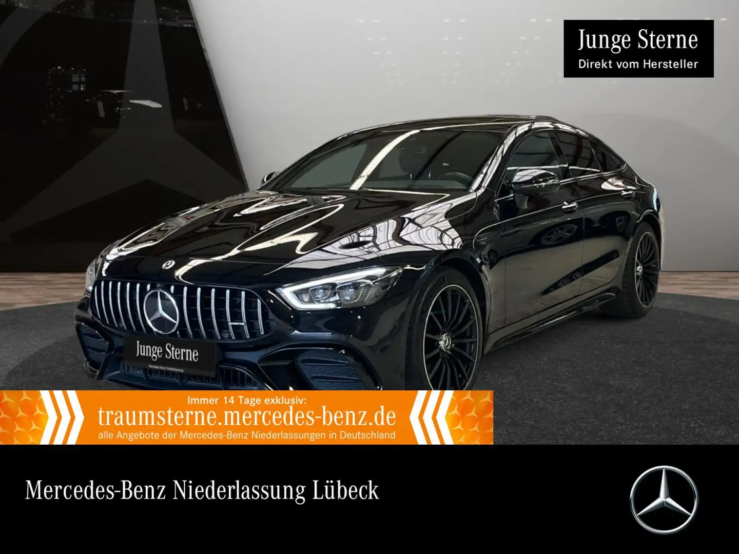 Mercedes-Benz AMG GT 43  Cp. 4M Perf-Abgas Fahrass Multibeam SHD Schwarz - 1