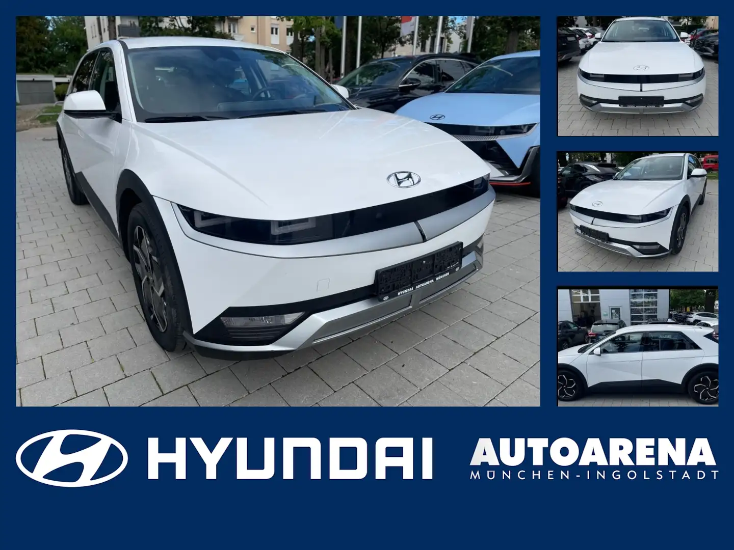 Hyundai IONIQ 5 Dynamiq Elektro Navi, Klimaaut, 800 Volt Wit - 1