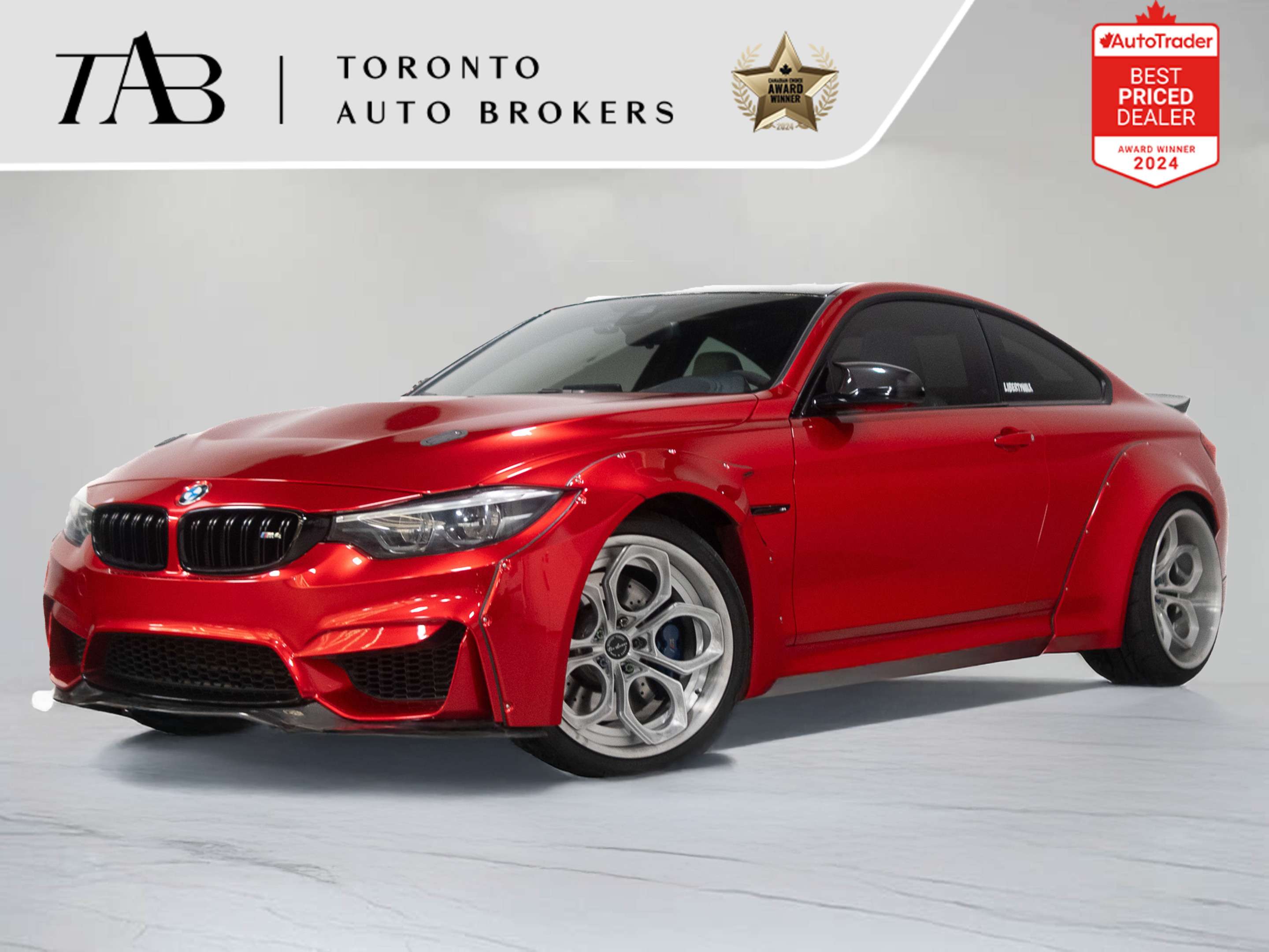 Red 2017 BMW M4 Coupe Rear-Wheel Drive Automatic
