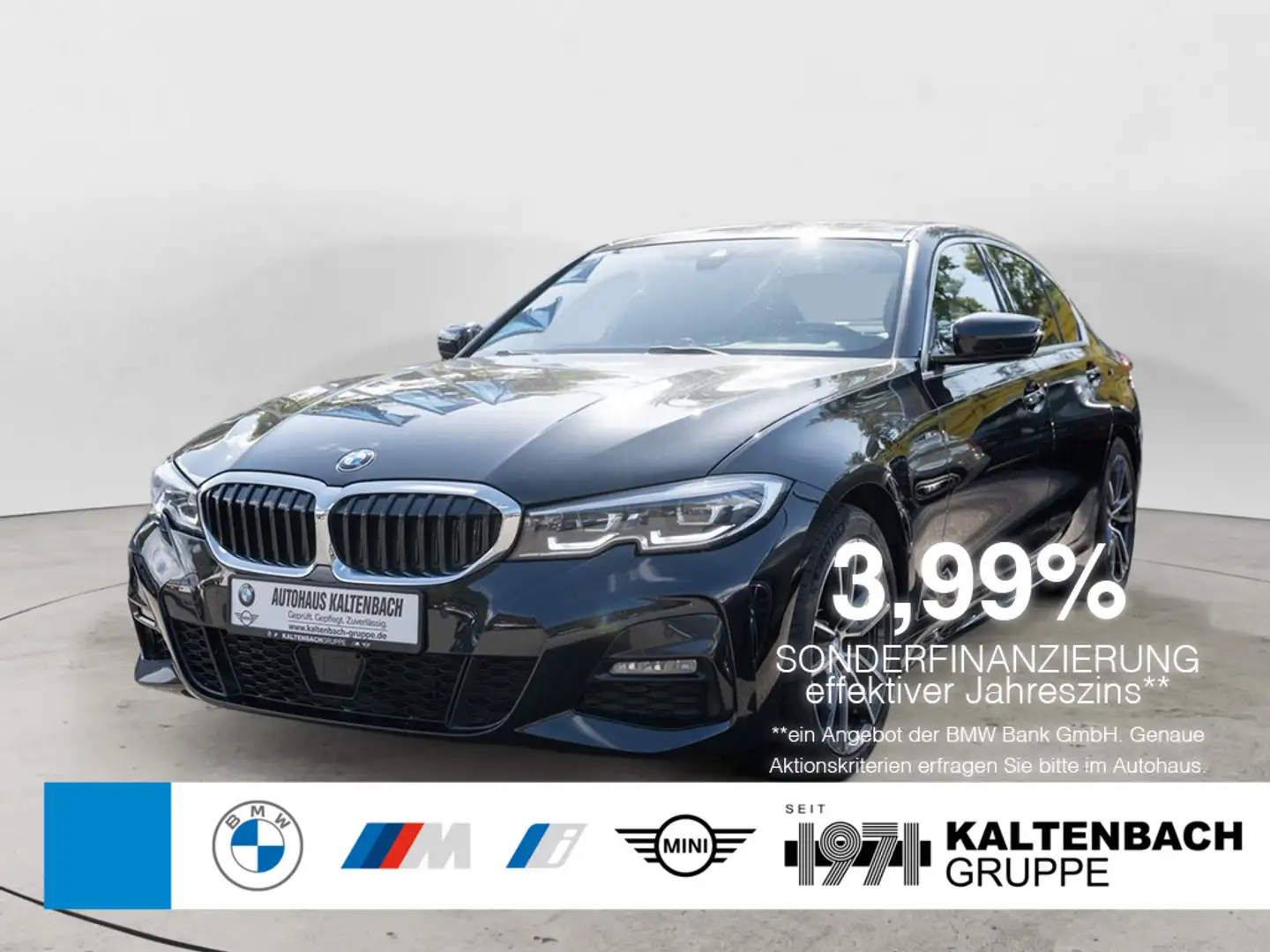 BMW 320 d M-Sport LED ACC W-LAN NAVI KAMERA LEDER Noir - 1