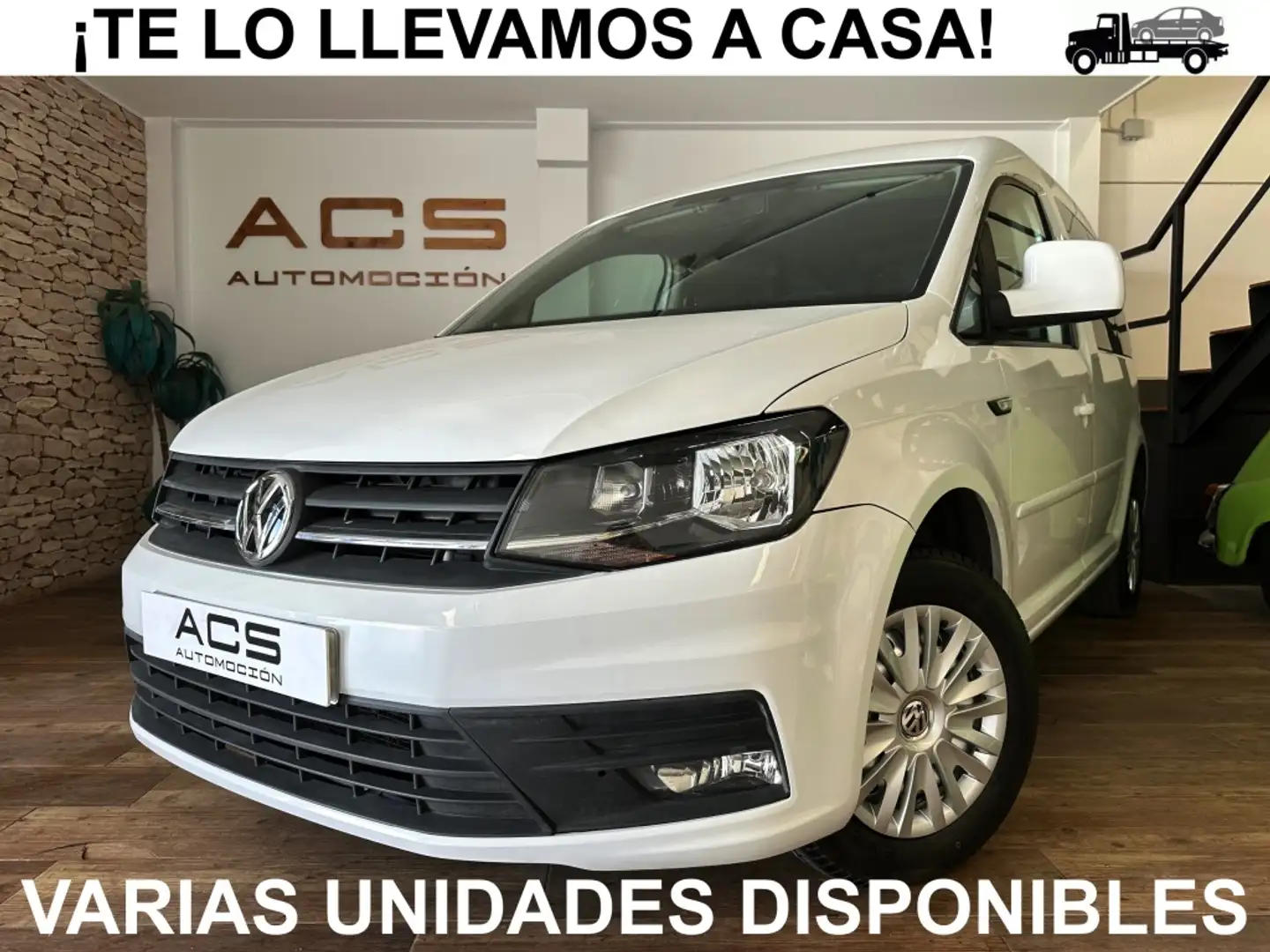 Volkswagen Caddy 2.0TDI Trendline 110kW Blanc - 1