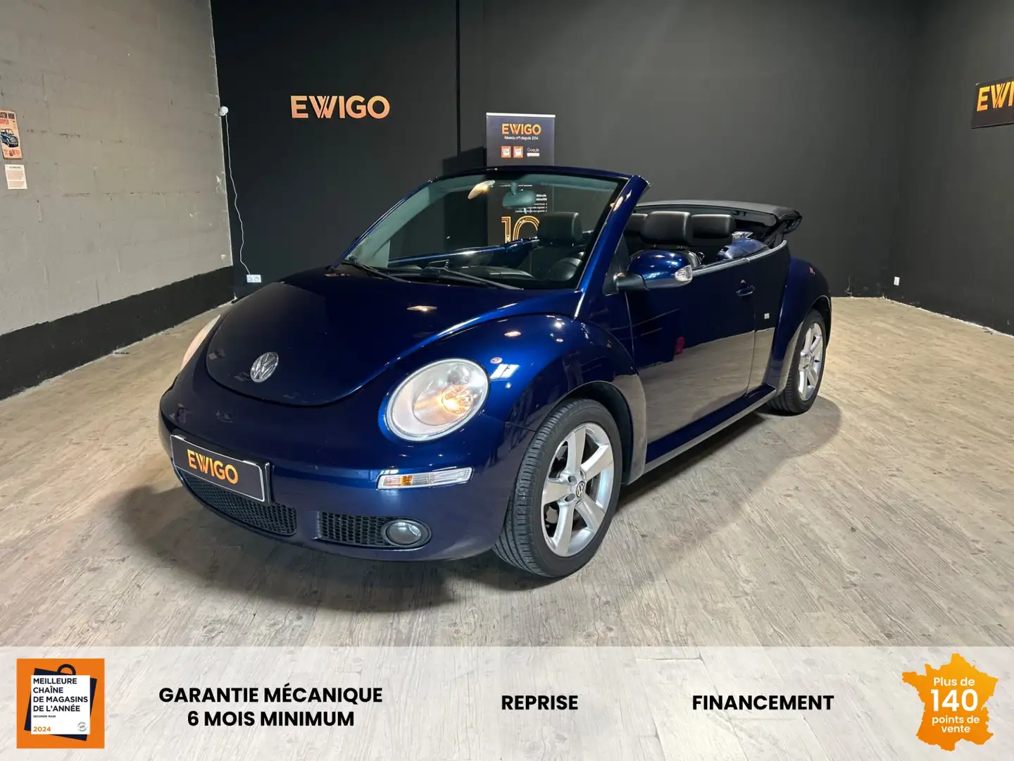 Volkswagen New Beetle CABRIOLET 1.6 102CH SIEGE CHAUFFANT RADAR DE RECUL - 1