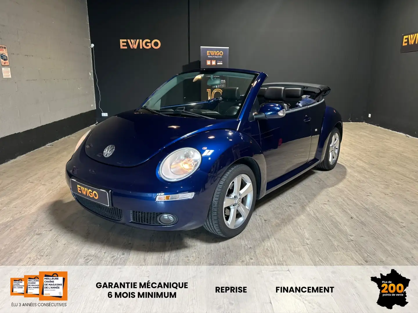 Volkswagen New Beetle CABRIOLET 1.6 102CH SIEGE CHAUFFANT RADAR DE RECUL - 1