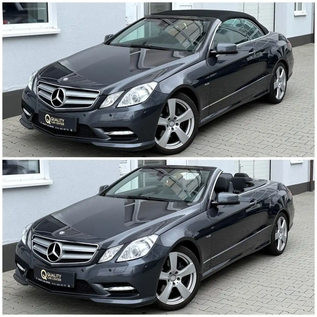Mercedes-Benz E 350 CGI BlueEfficiency Cabrio *KAME*NAVI*LED* Grau - 2