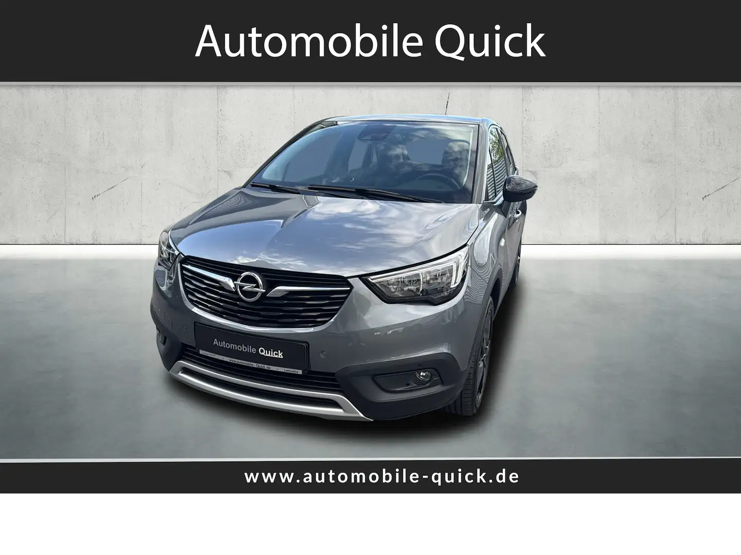 Opel Crossland X 1.2 Klimaaut.,* R.-Kamera * 17 Alu * Argent - 1