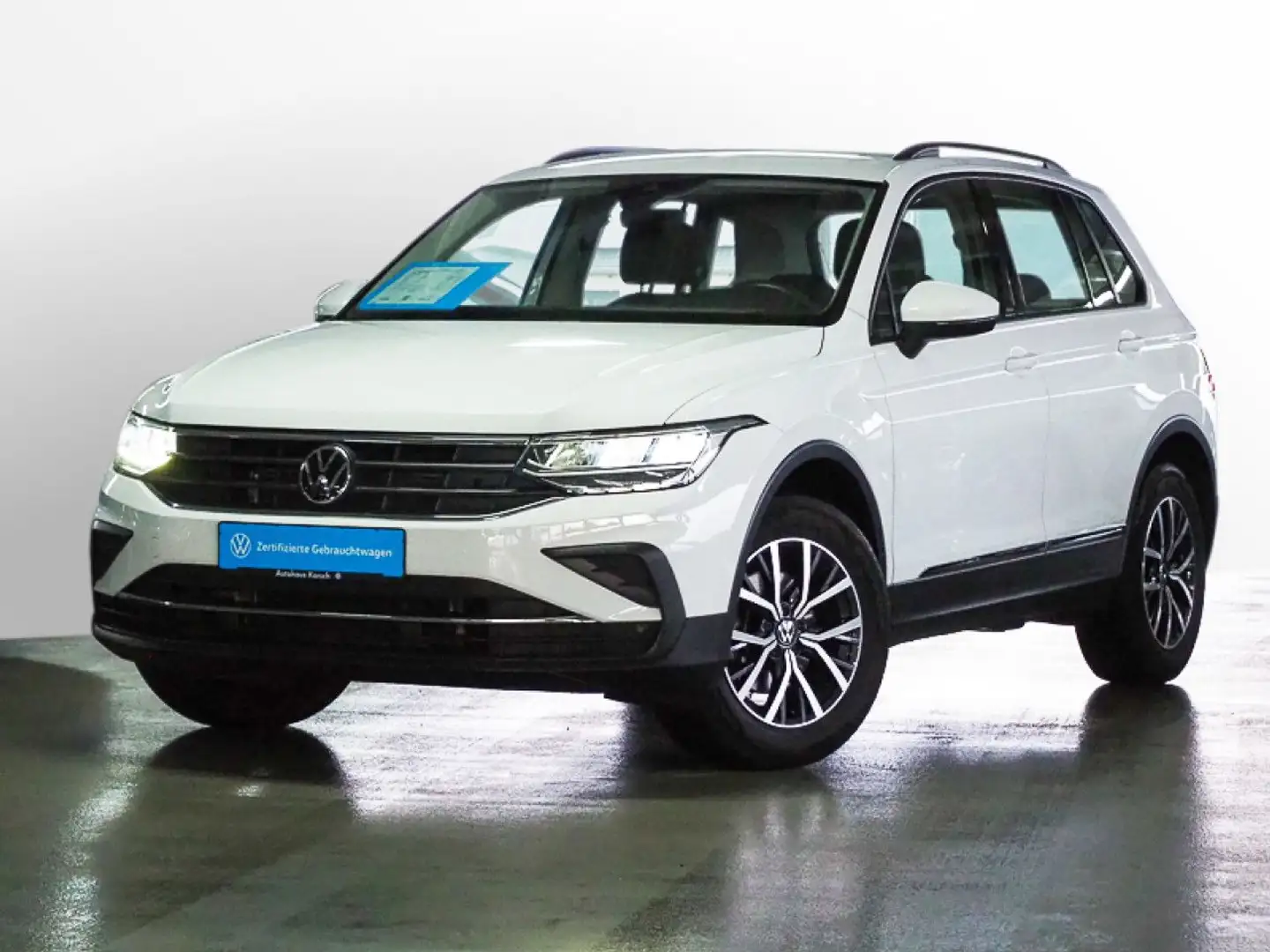 Volkswagen Tiguan 2.0 TDI DSG Life AHK, NAVI, PDC Bluetooth Weiß - 2