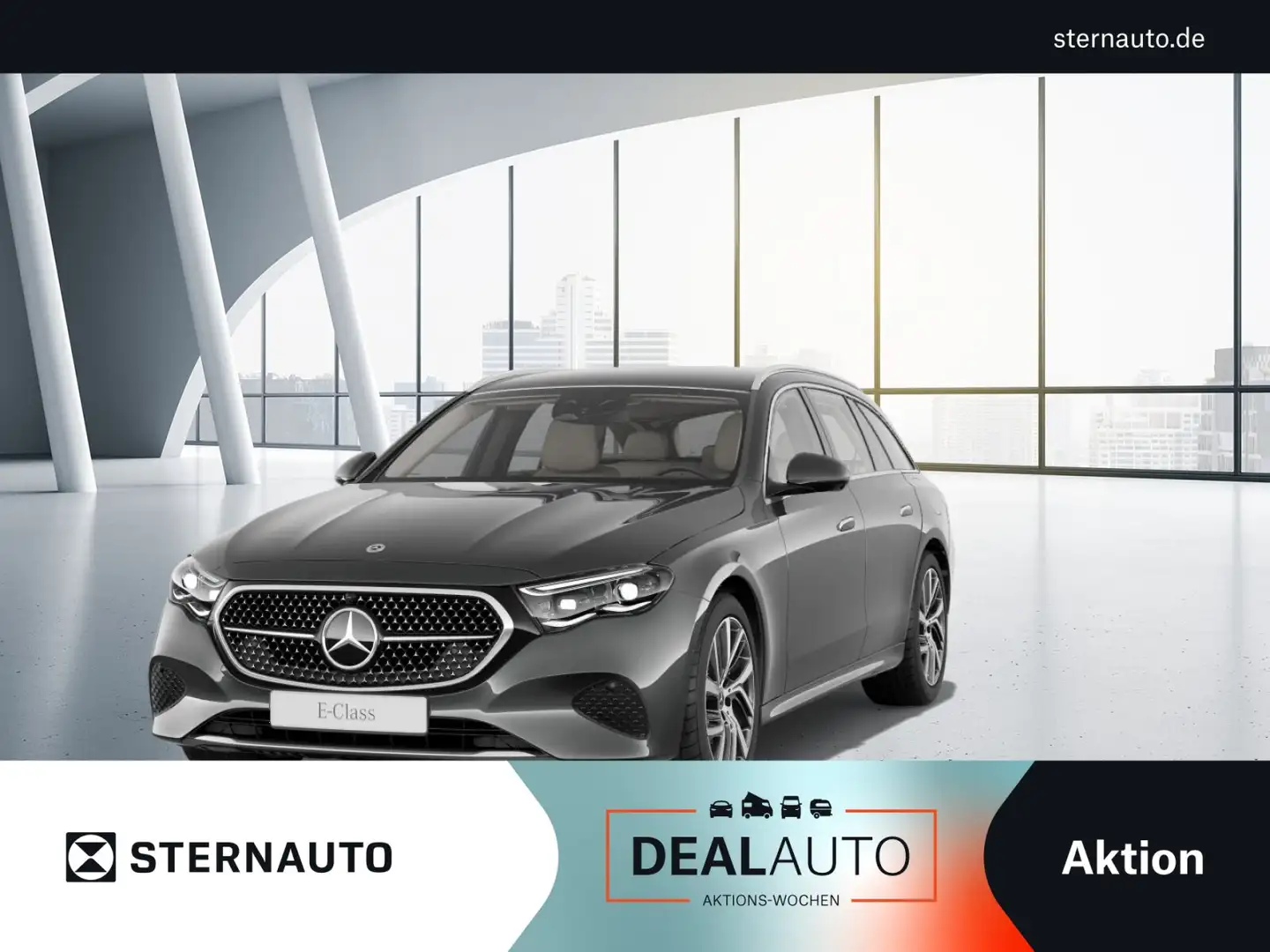 Mercedes-Benz E 300 E 300 de 4MATIC T-Modell AVANTGARDE Advanced Plus Grau - 1