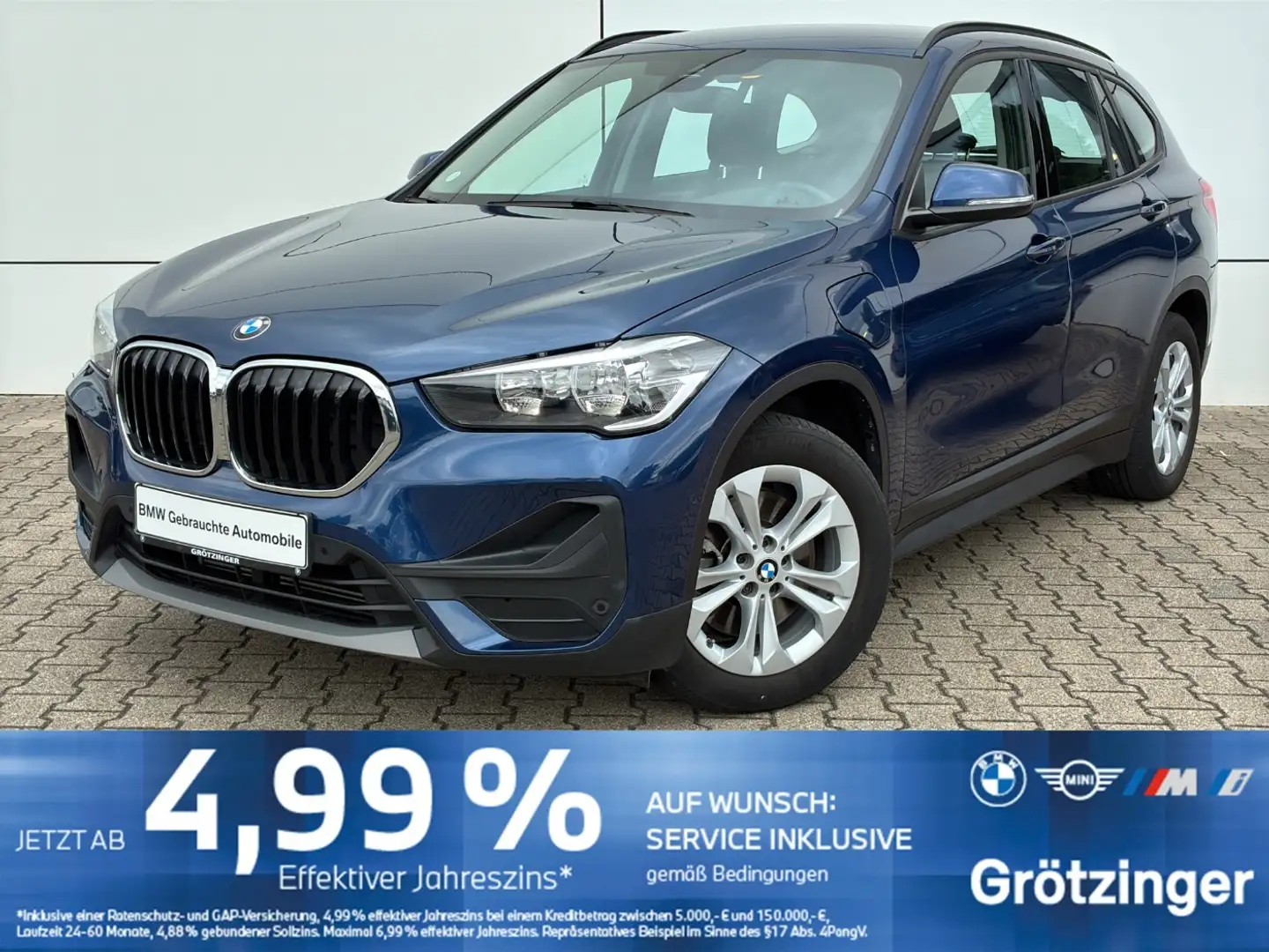 BMW X1 xDrive25e Navi+RFK+SHZ+PDC+GRA+Parkassistent Bleu - 1