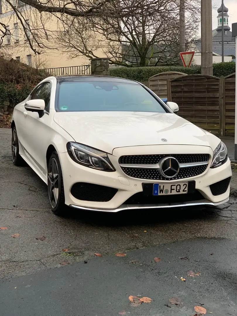 Mercedes-Benz C 400 Coupe 4Matic 9G-TRONIC AMG Line Blanco - 1