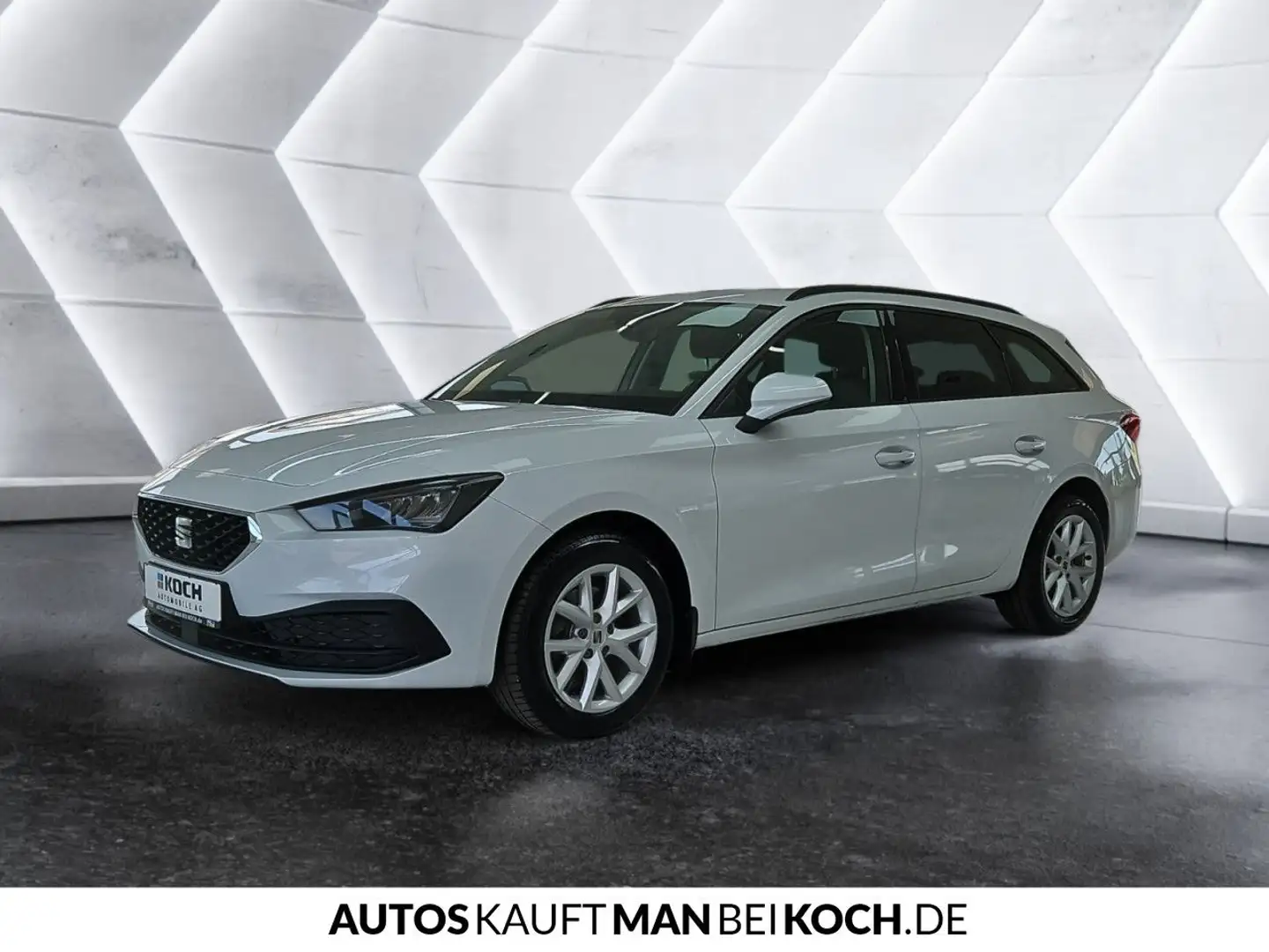 SEAT Leon Sportstourer 1.0 eTSI Style DSG PDC LED AHK Weiß - 2