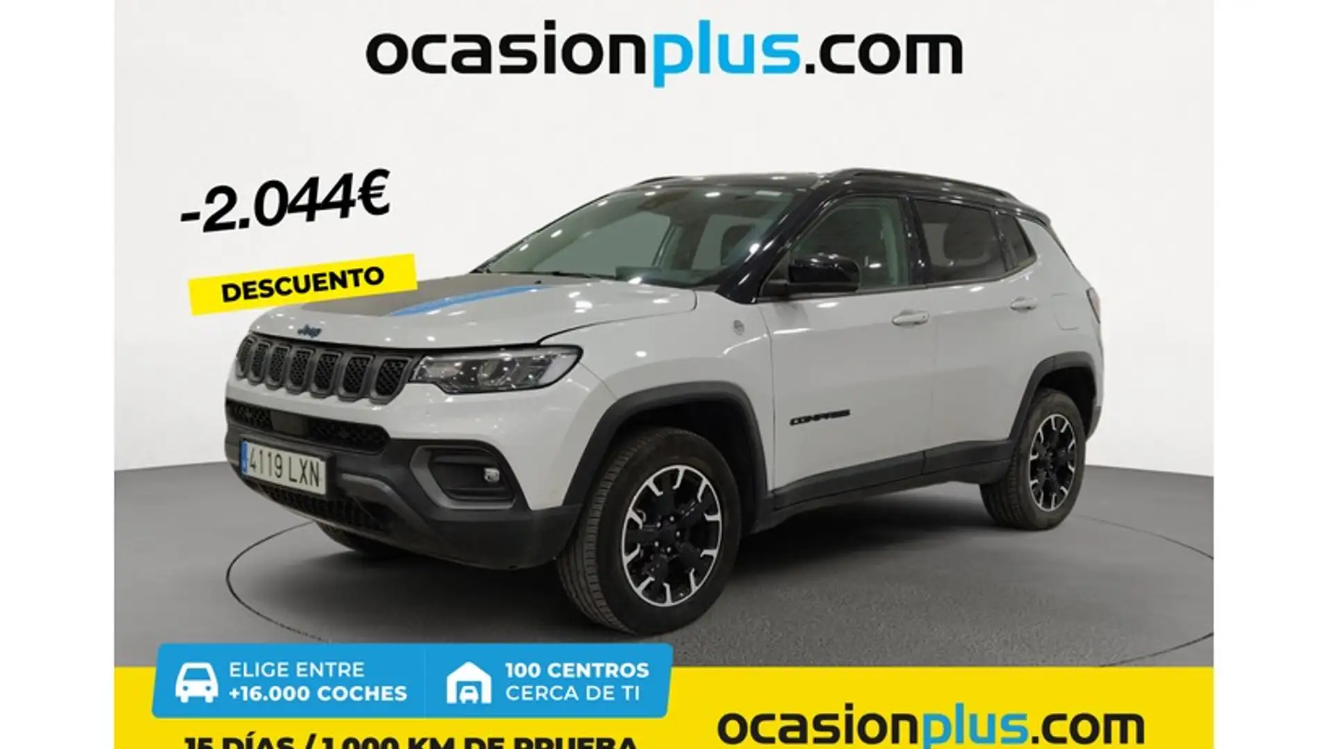 Jeep Compass 1.3 PHEV Trailhawk EAWD Aut. 240 Plateado - 1