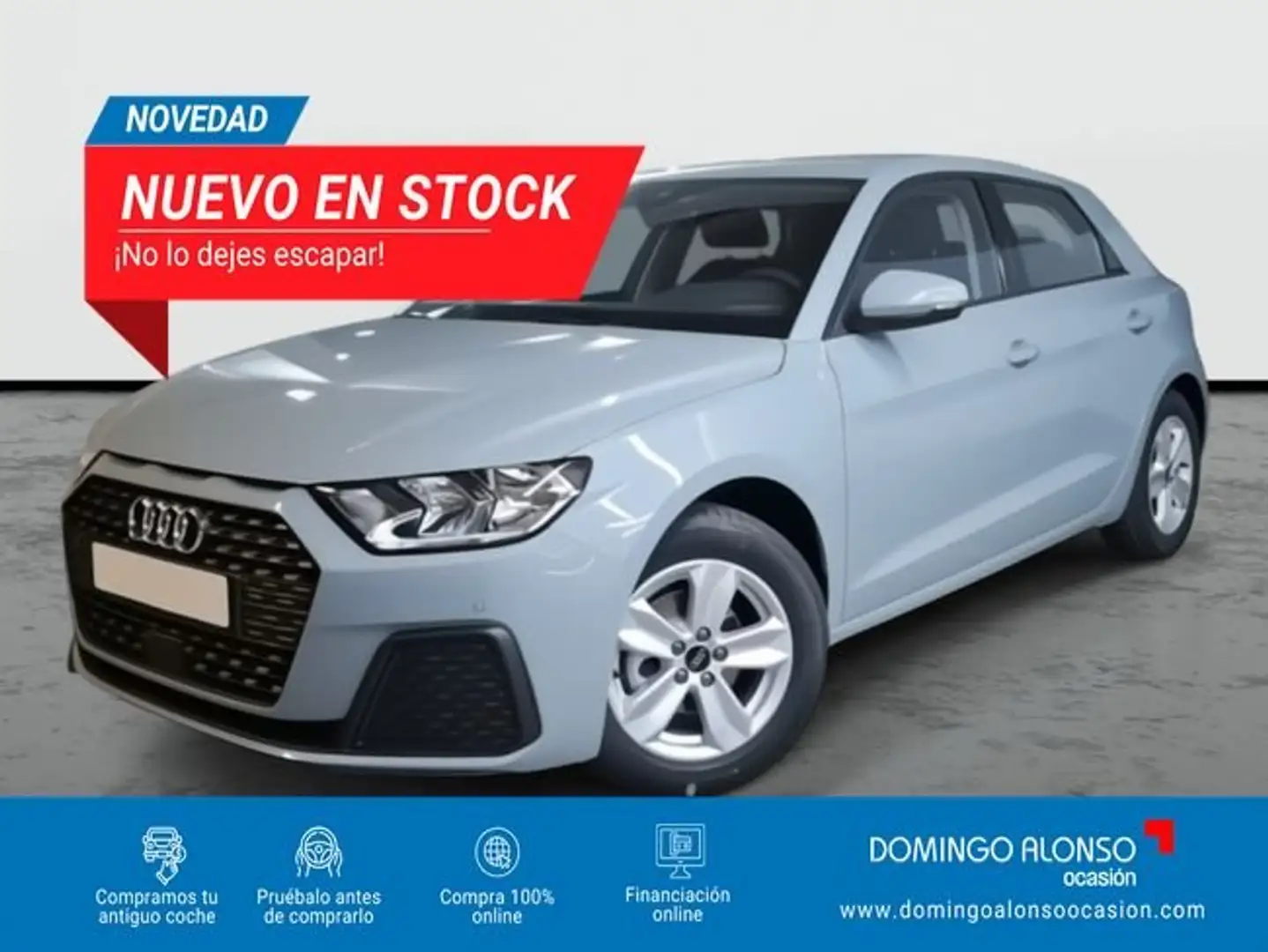 Audi A1 Sportback 25 TFSI Adrenalin Gris - 1