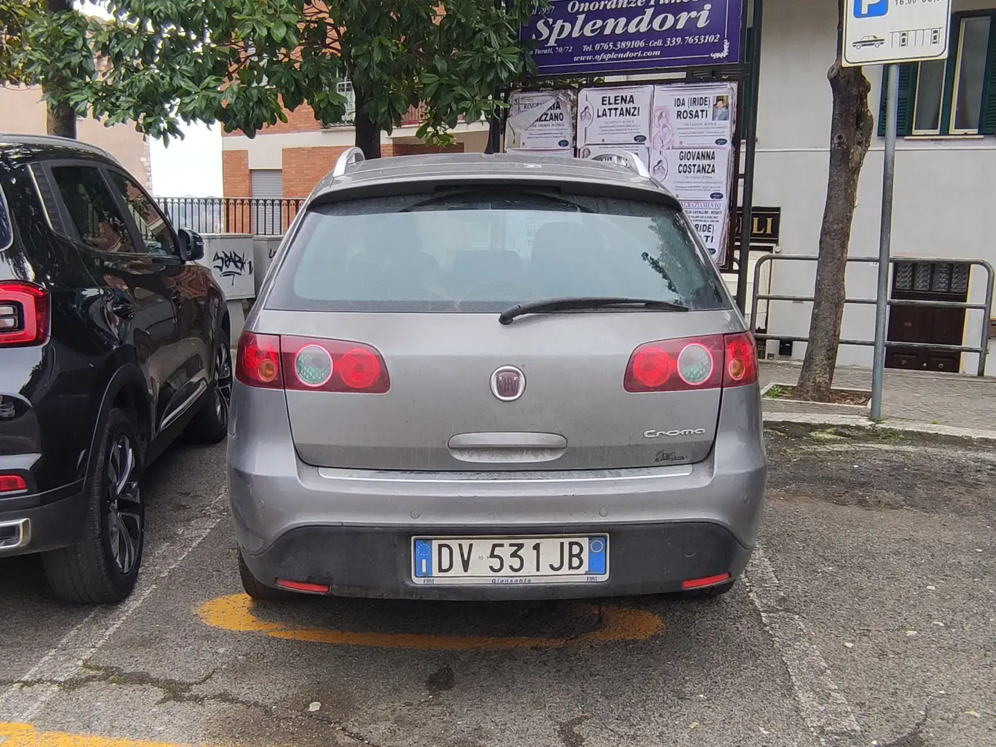 Fiat Croma Croma 1.9 mjt 16v Dynamic 150cv auto Grigio - 1