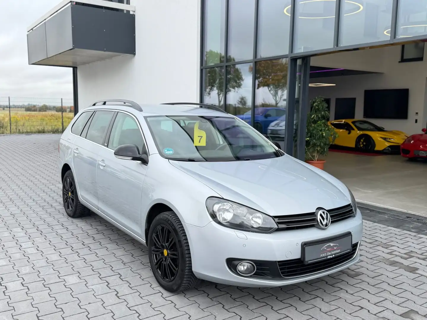 Volkswagen Golf VI Variant Style 1.4 TSI DSG Silber - 2