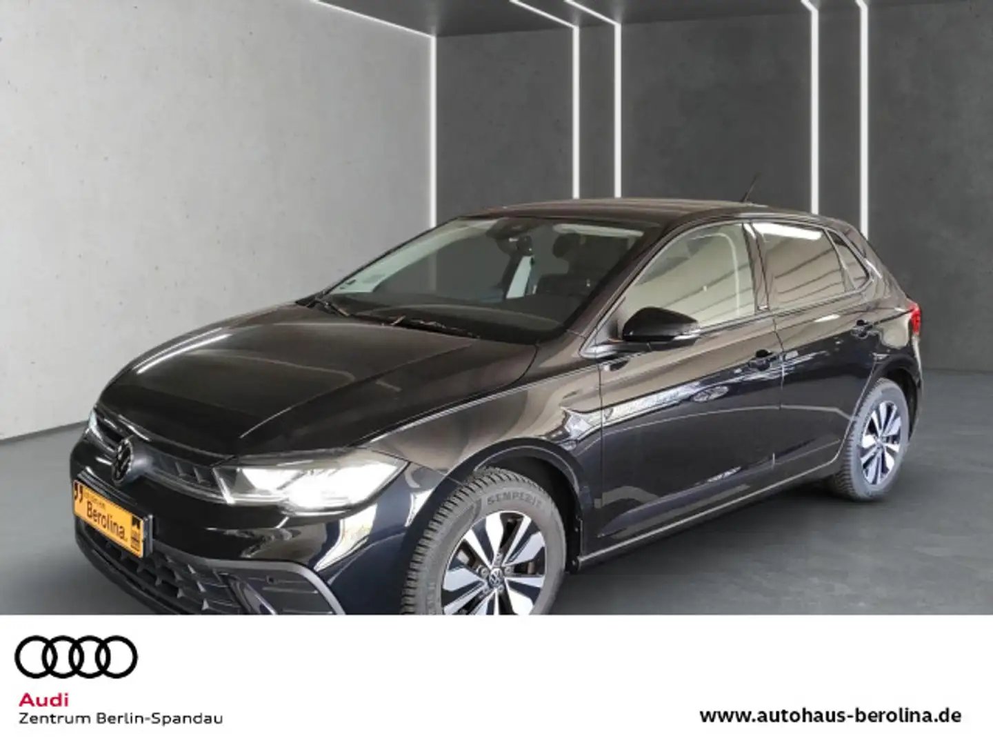 Volkswagen Polo 1.0 TSI Move DSG *IQ.DRIVE*App-Connect*SHZ* Schwarz - 1
