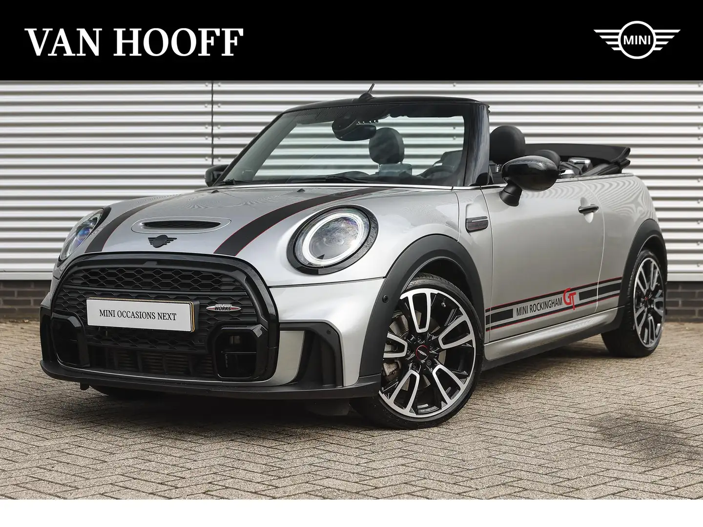 MINI John Cooper Works Cabrio S JCW Rockingham GT Automaat / Sportstoelen / Acht Plateado - 1
