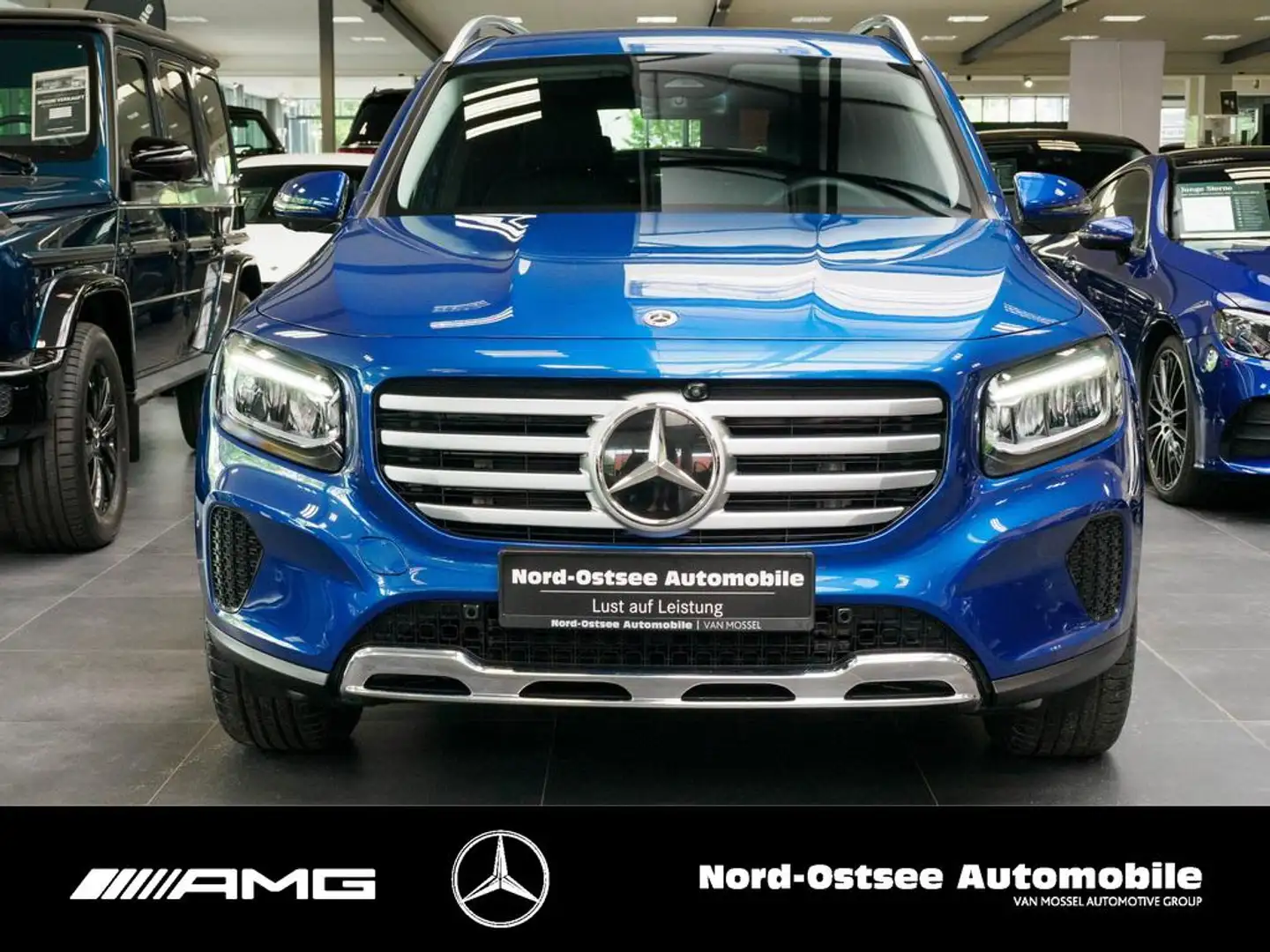 Mercedes-Benz GLB 220 4M PROGRESSIVE ADV 360°KAM TOTW LED SHZ Bleu - 2