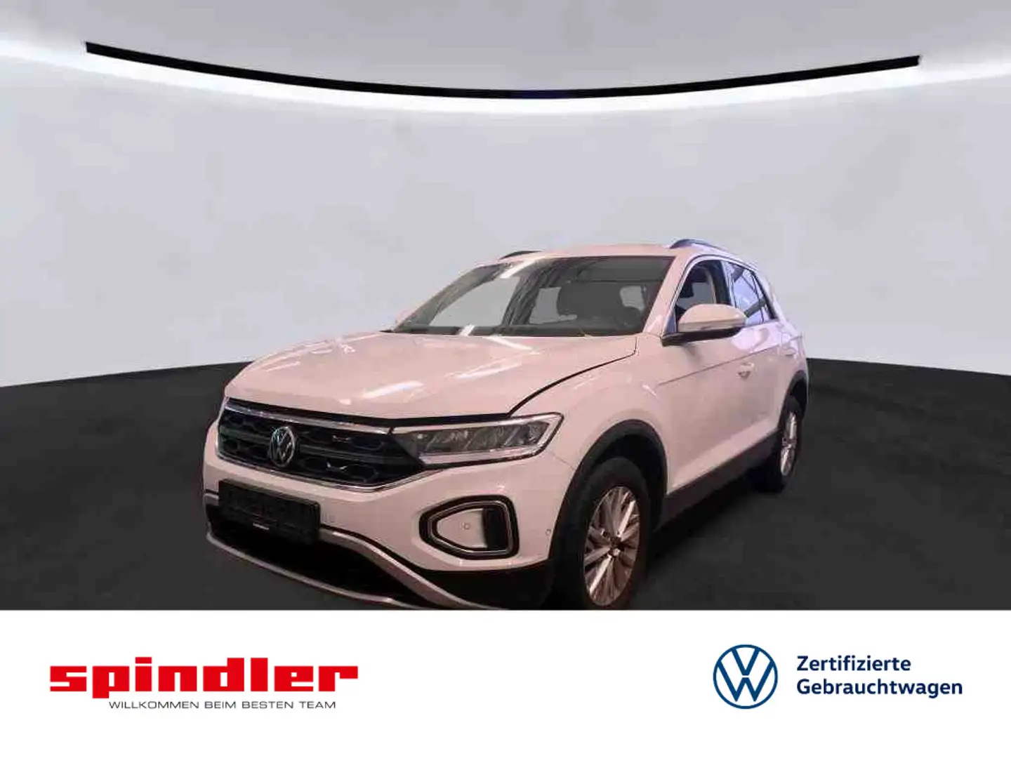Volkswagen T-Roc Life 1.0 TSI/ LED, AppConnect, SHZ, MFLenk Weiß - 1