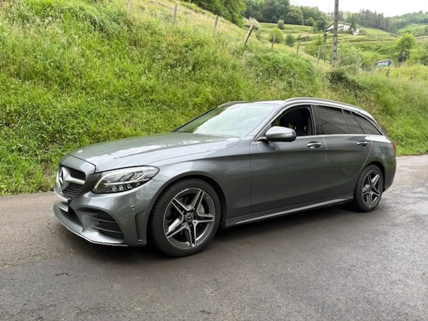 Mercedes-Benz C 220 Estate 220d 9G-Tronic Gris - 1