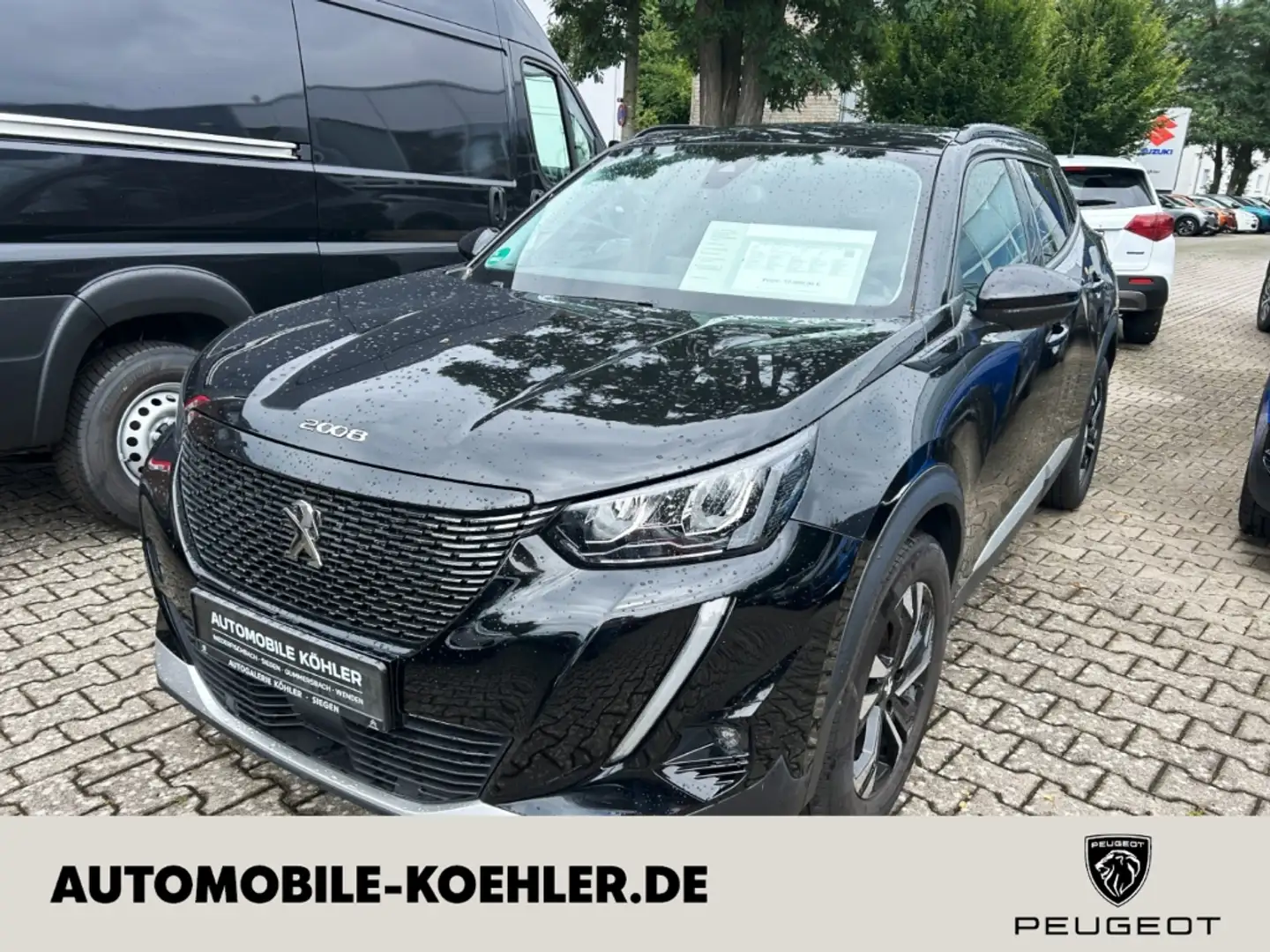 Peugeot 2008 1.2 Allure Pack LED CarPlay Sitzheizung Schwarz - 1