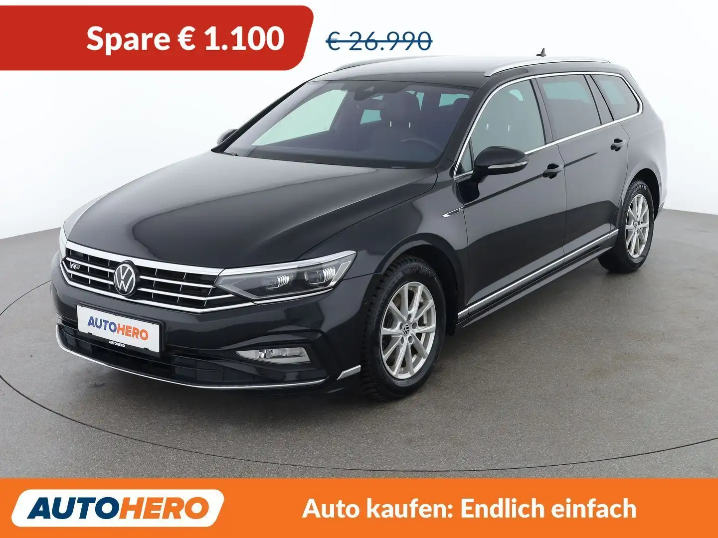 Volkswagen Passat 2.0 TDI Elegance R-Line Schwarz - 1