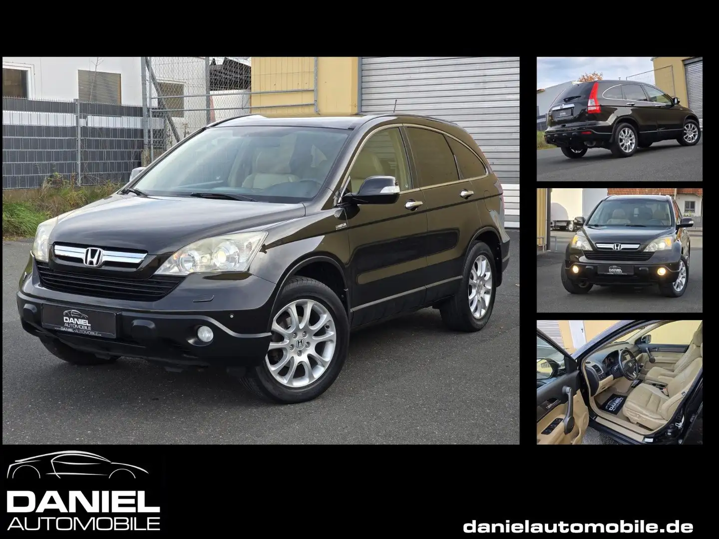 Honda CR-V 2.0i Executive 4WD 1.HAND+ LEDER+NAVI+XENON Noir - 1