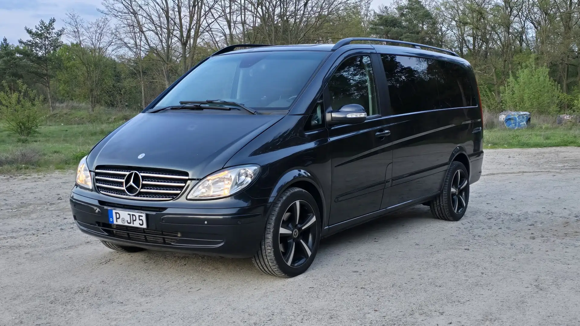 Mercedes-Benz Viano 3.0 CDI lang Automatik Ambiente DPF Noir - 1
