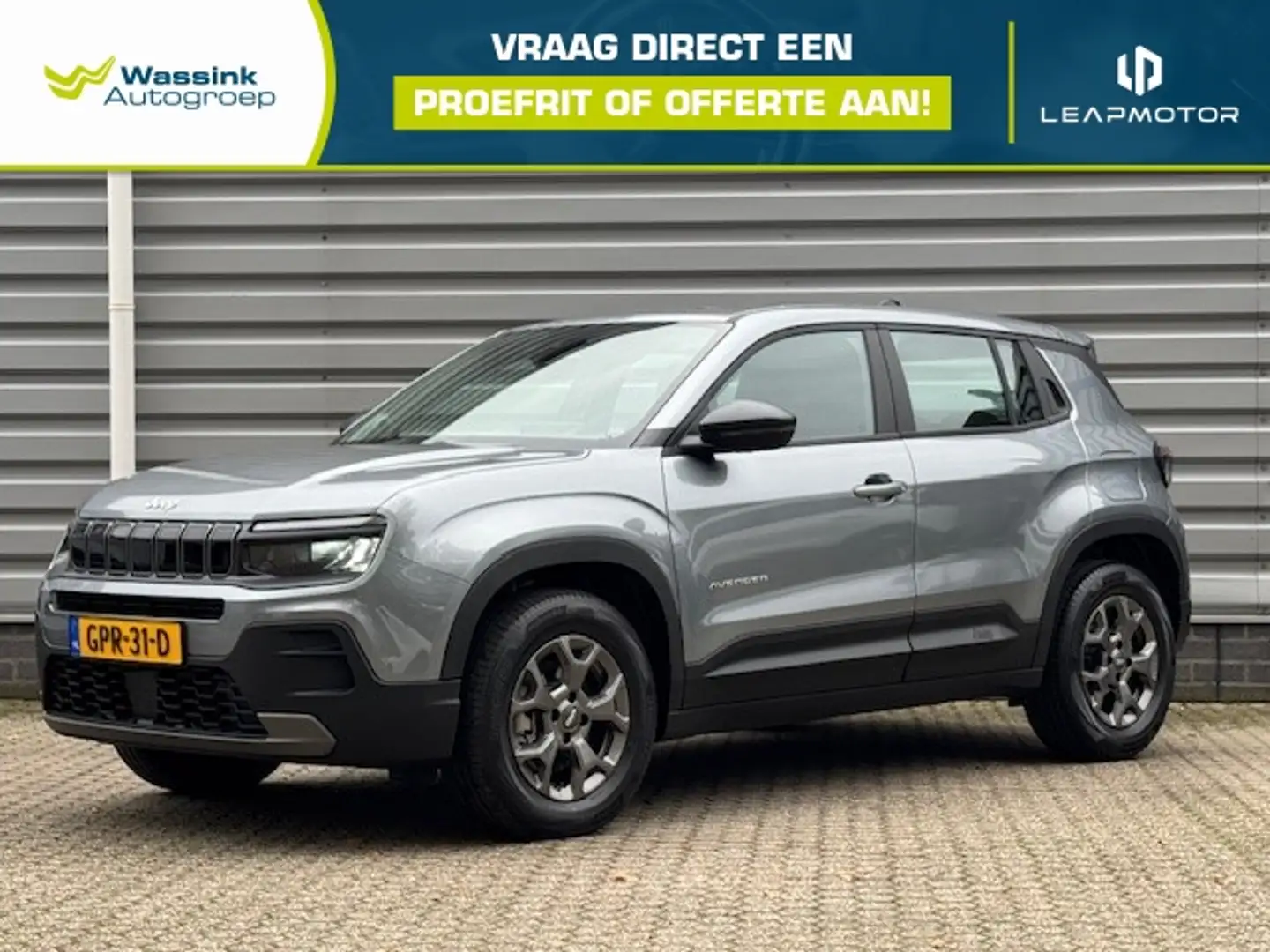 Jeep Avenger 1.2T e-Hybrid 100pk | Winterpakket | Navigatie | P Grau - 1