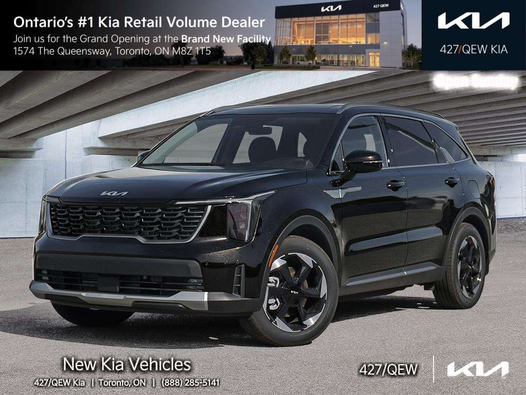 Black 2026 Kia Sorento Hybrid SUV / Crossover 6-Speed Automatic