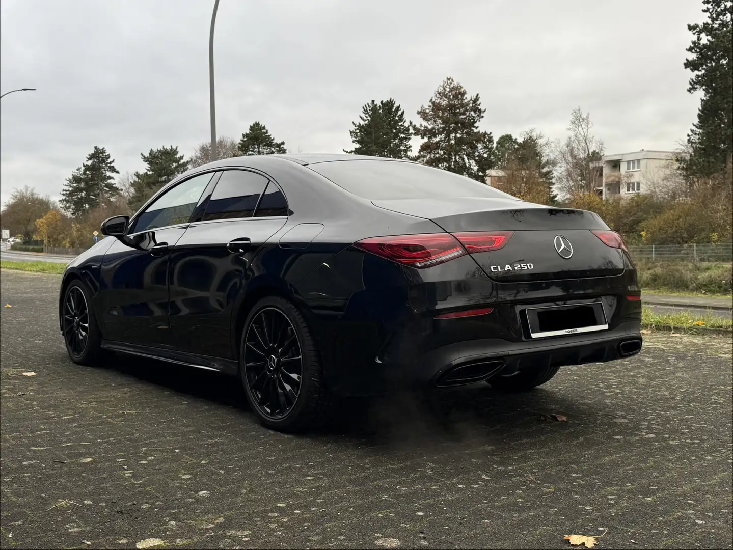 Mercedes-Benz CLA 250 Edition+AMG-line+Burmester+RFK+U-frei+Deutsch Schwarz - 2