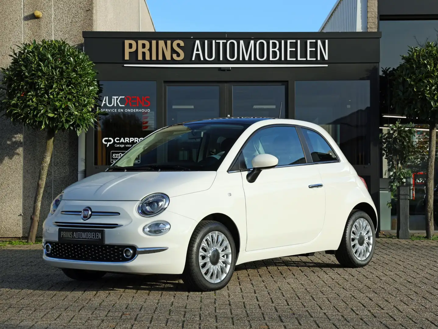 Fiat 500 1.0 Hyb. Dolcevita|Carplay|PDC|Pano|Cruise|Climate Blanc - 1