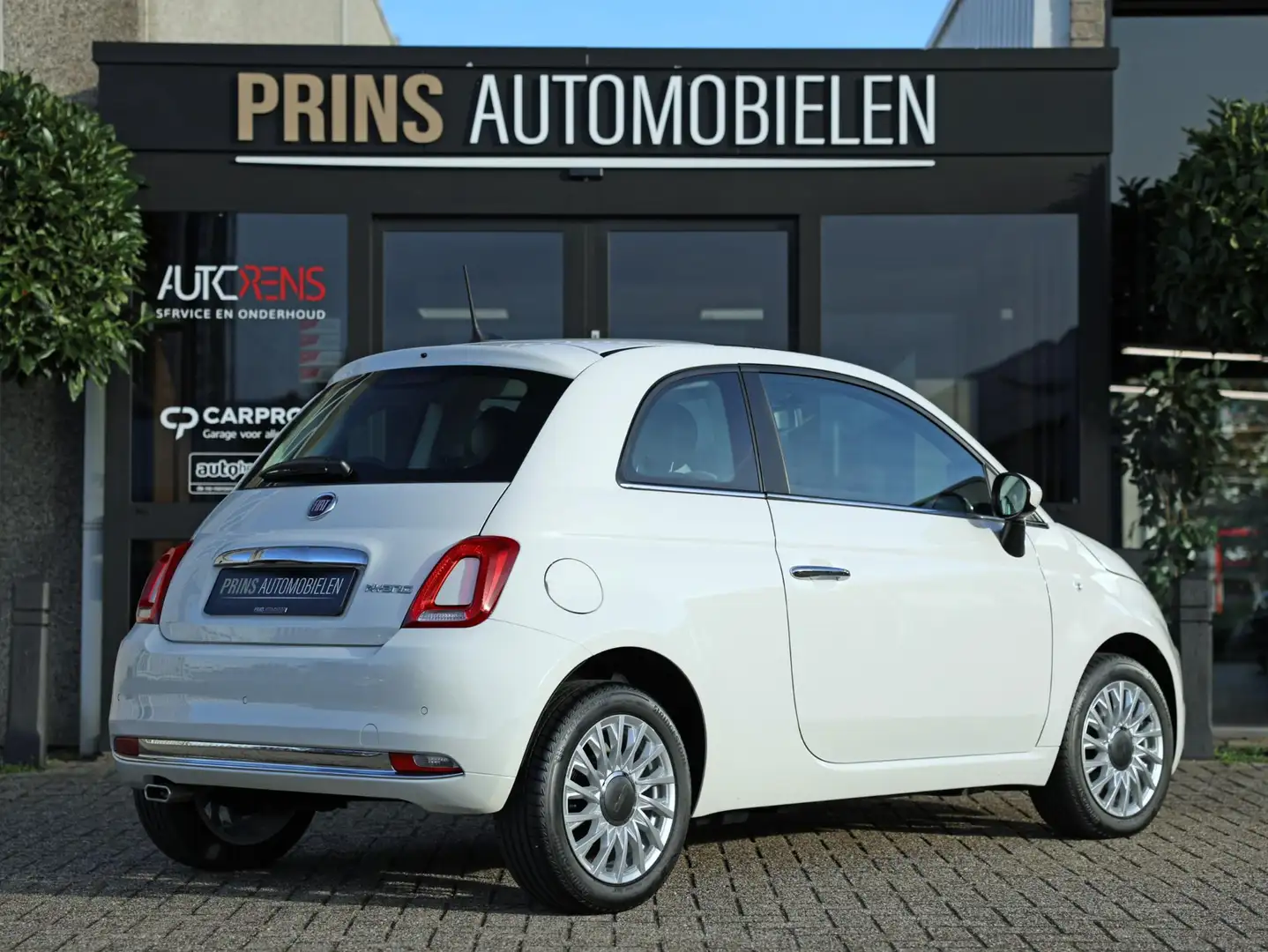 Fiat 500 1.0 Hyb. Dolcevita|Carplay|PDC|Pano|Cruise|Climate Blanc - 2
