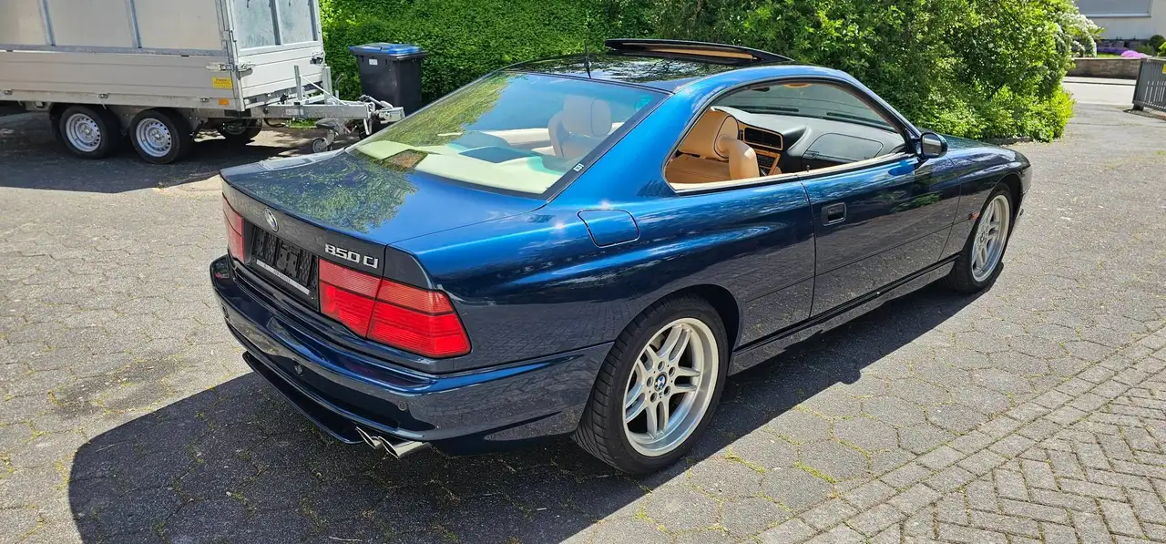 BMW 850Ci M73, Platinum Edition, 74Tkm, EZ 11/99, foto 4