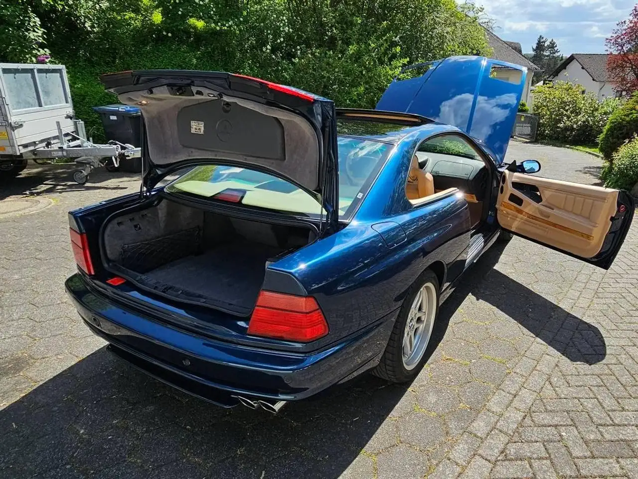 BMW 850Ci M73, Platinum Edition, 74Tkm, EZ 11/99, foto 12