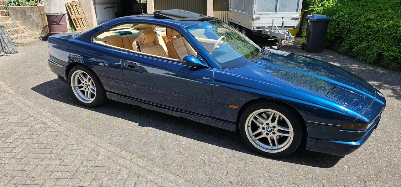 BMW 850Ci M73, Platinum Edition, 74Tkm, EZ 11/99, foto 6