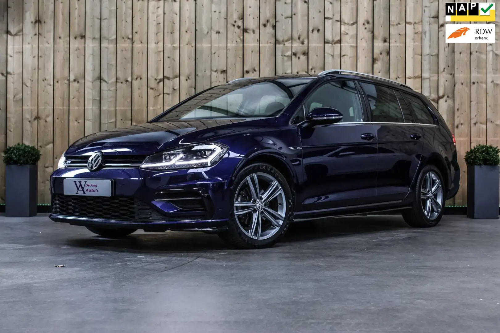 Volkswagen Golf Variant 1.5 TSI 3X R-Line *Camera*Virtual*Keyless*DSG*Matr Blue - 1