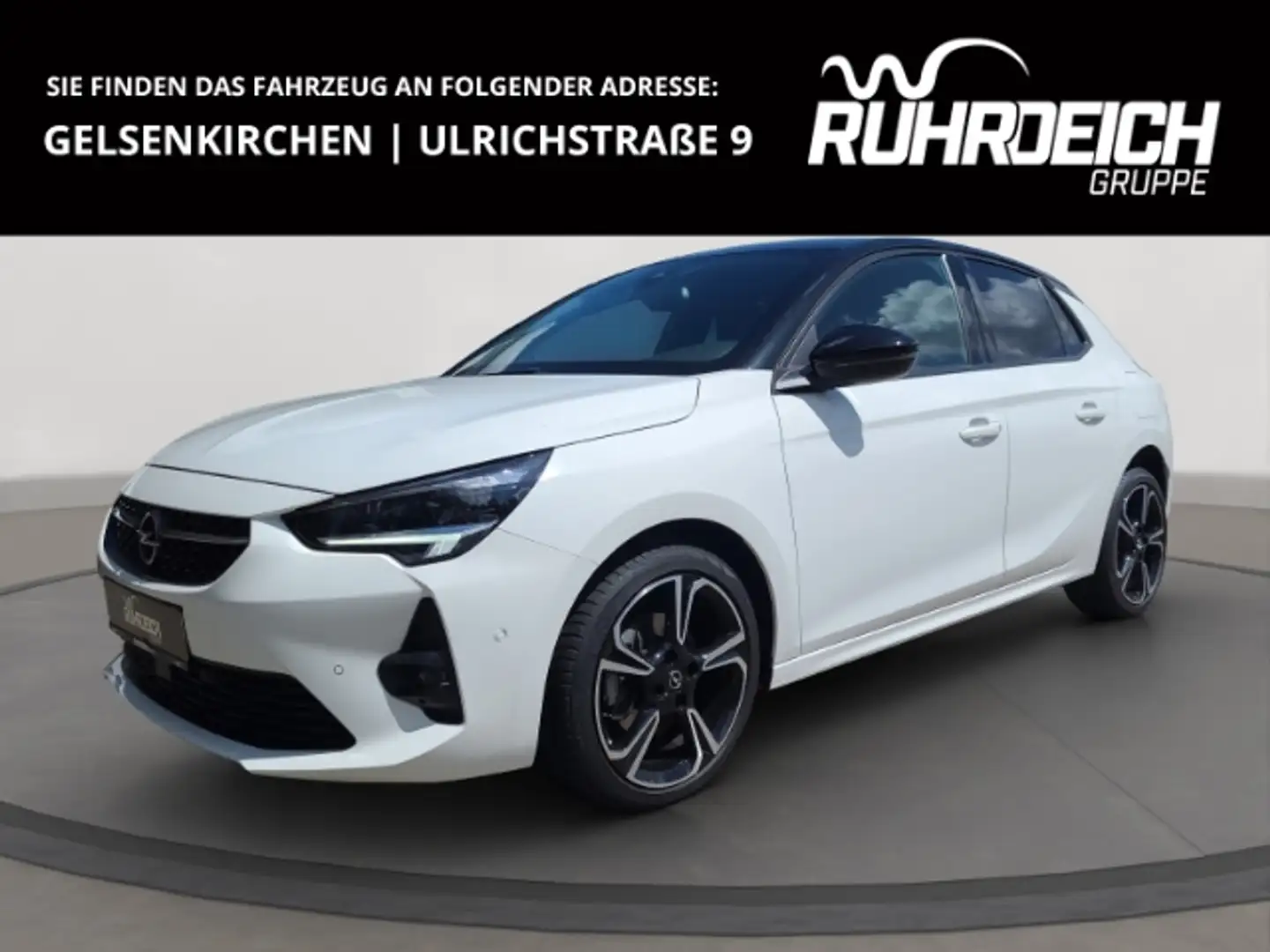 Opel Corsa F GS Line NAV LHZ SHZ KLIMAAUT KAMERA LED TEMPOMAT Weiß - 1