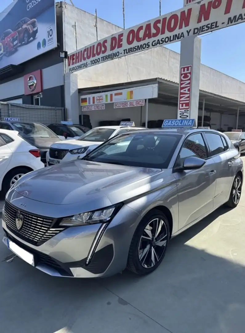 Peugeot 308 1.2 PureTech S&S Allure 130 Gris - 1
