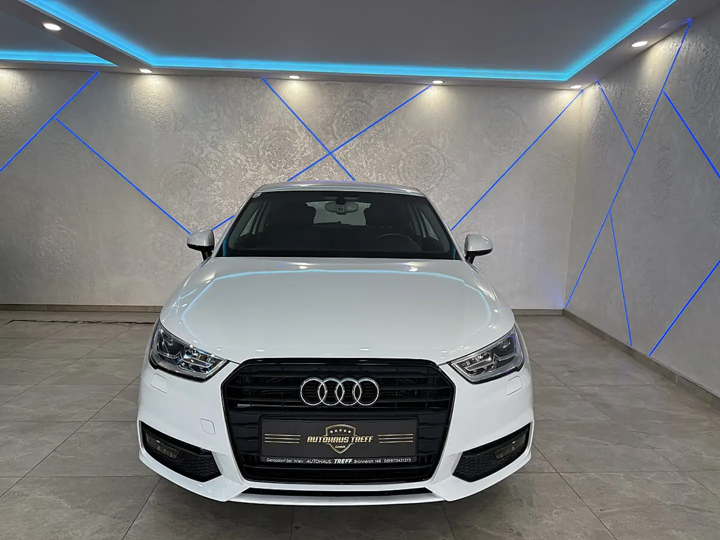 Audi A1 1,4 TFSI Sport*LED*KLIMA*1.BESITZ* Weiß - 2