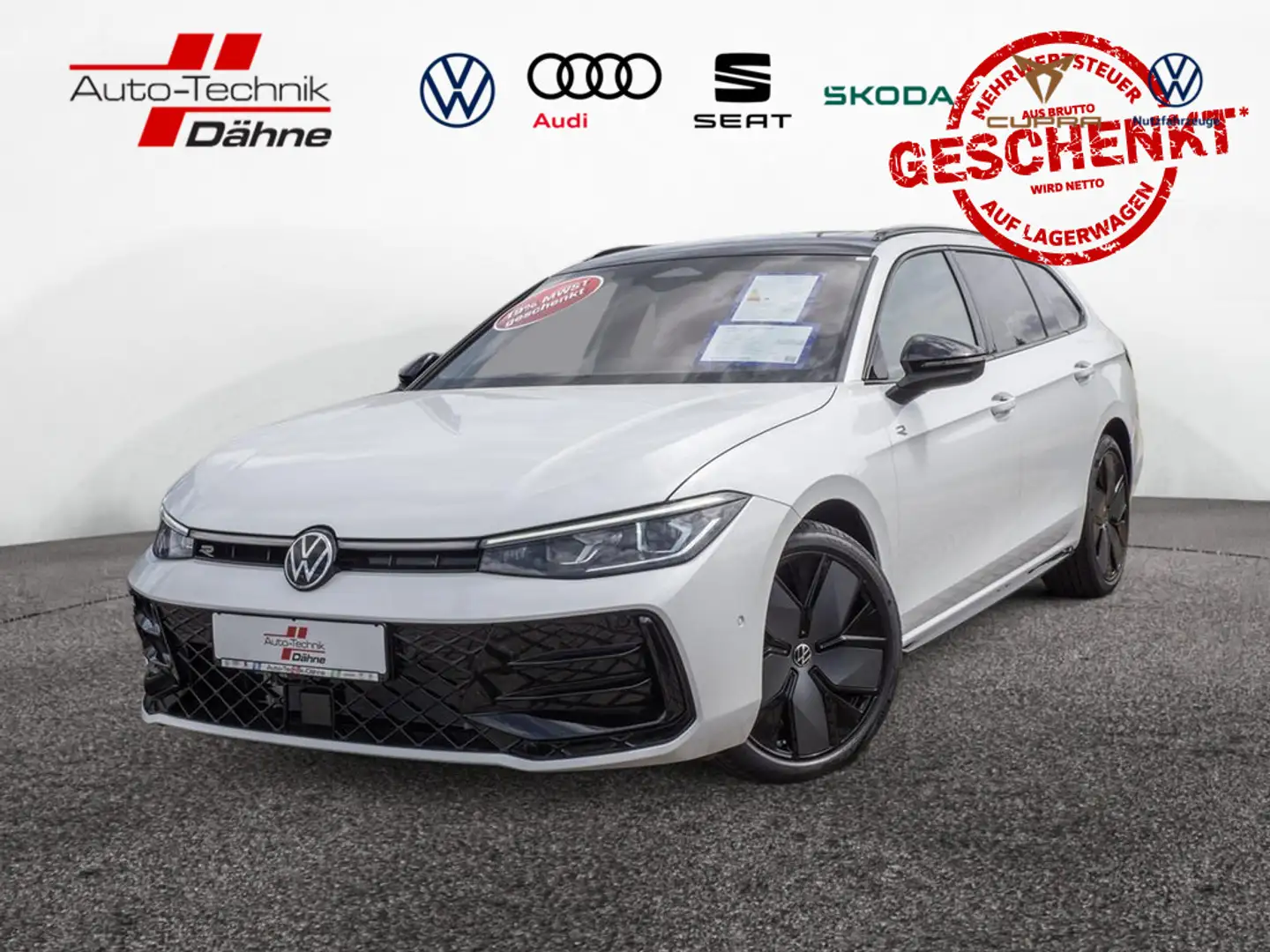 Volkswagen Passat Variant 2.0 TDI R-Line 4M. PANO 360° Weiß - 1