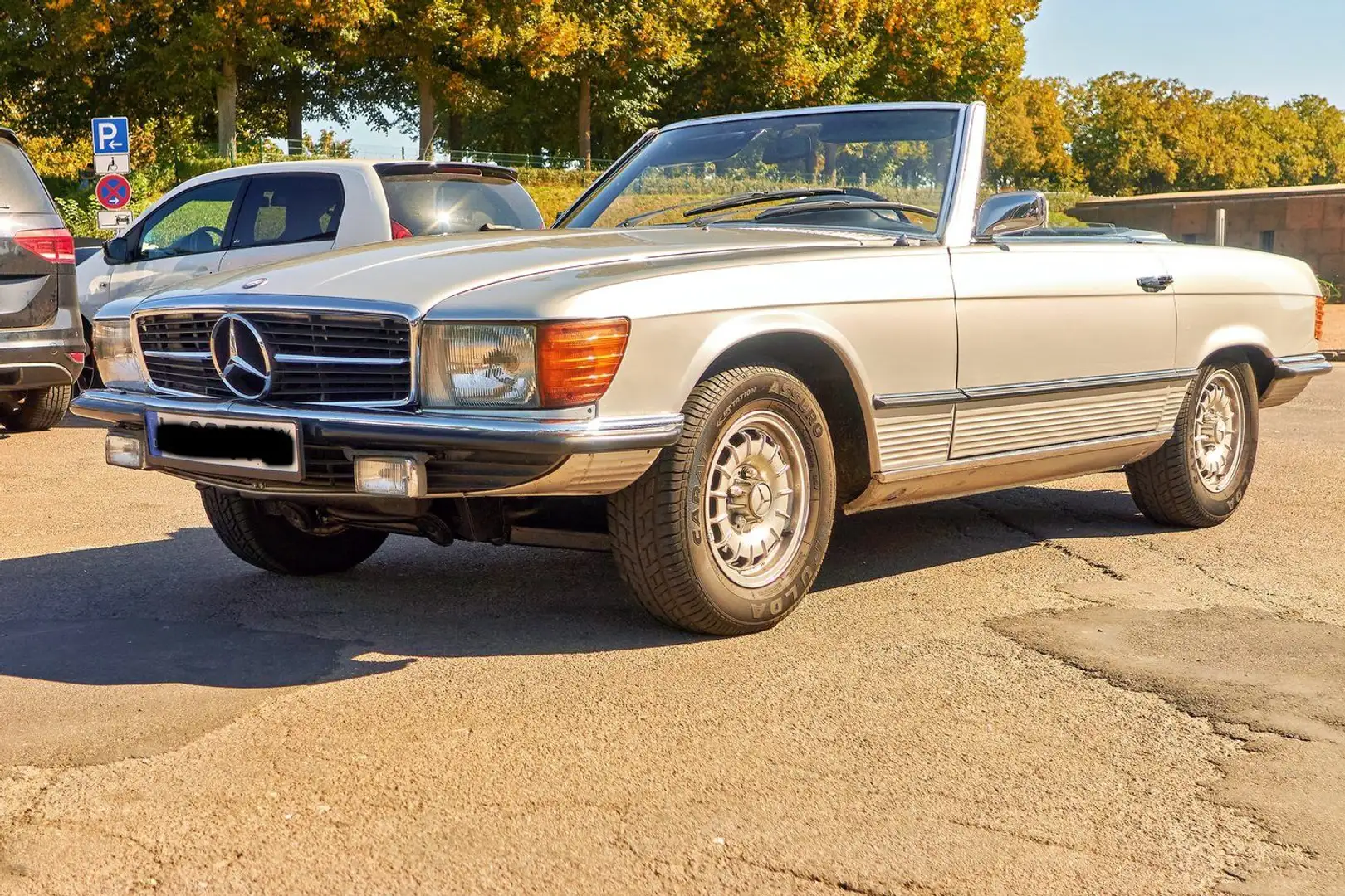 Mercedes-Benz SL 350 Silber - 2
