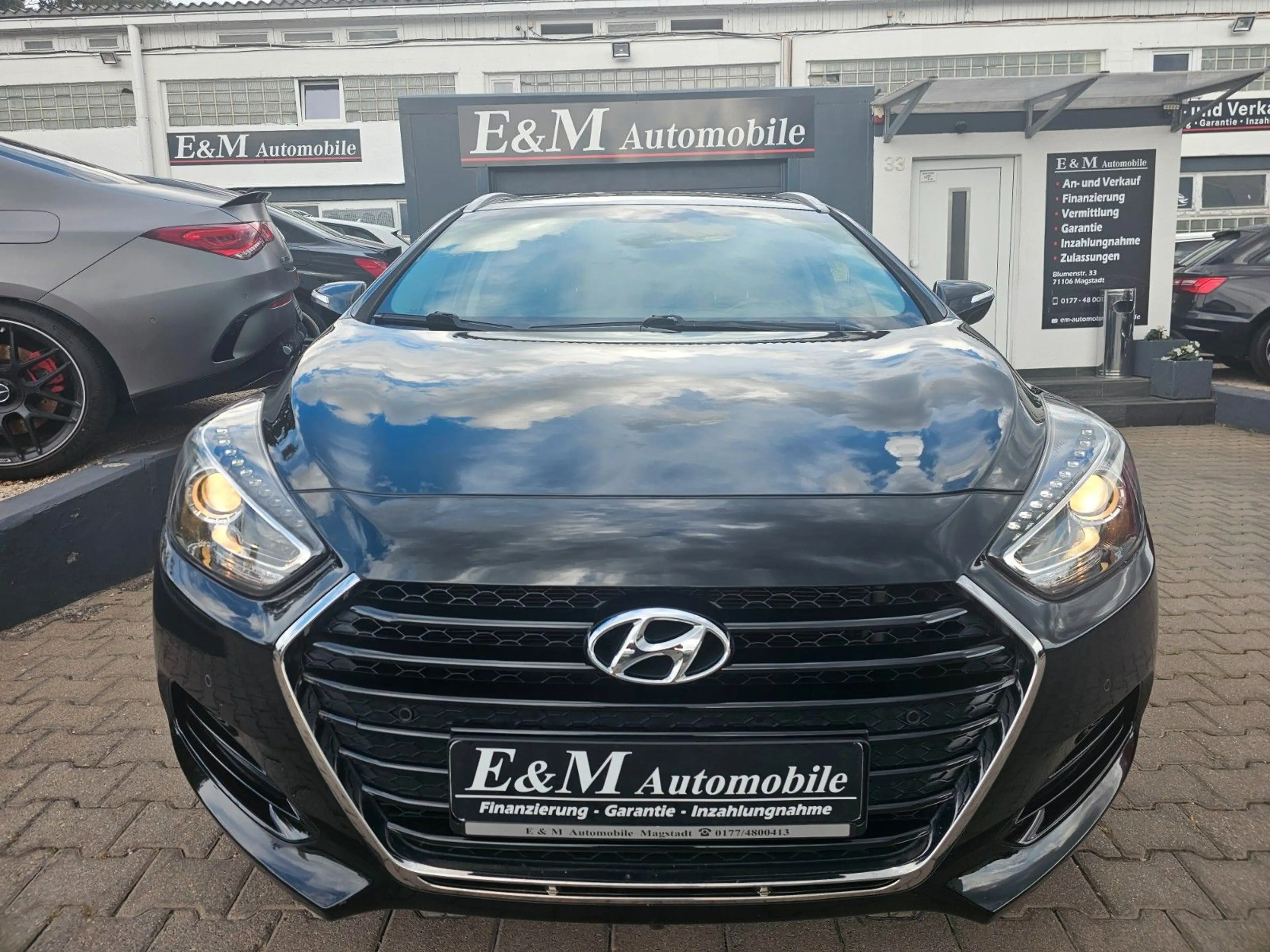 Hyundai i40 cw blue Trend*AHK*PDC*XENON*SHZ*ALU* — photo 6