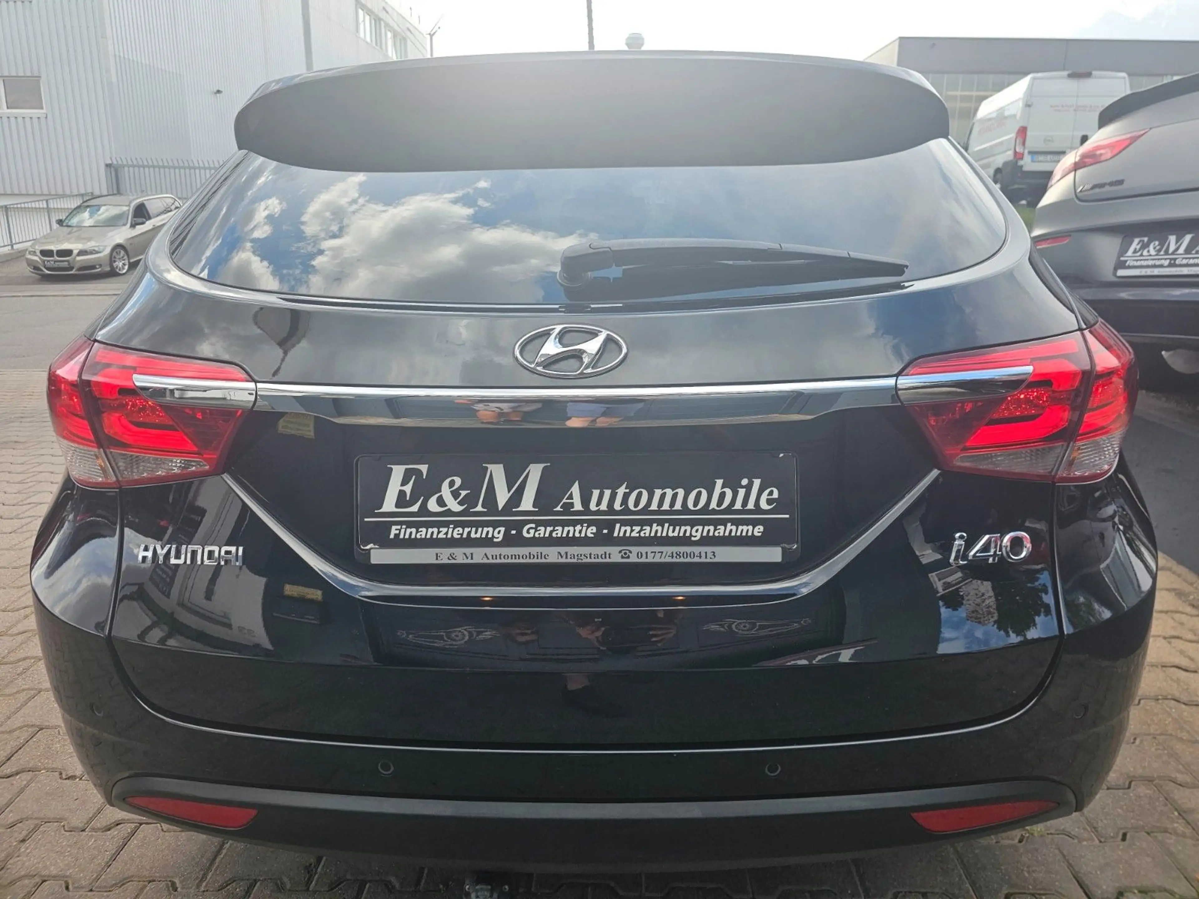Hyundai i40 cw blue Trend*AHK*PDC*XENON*SHZ*ALU* — photo 7