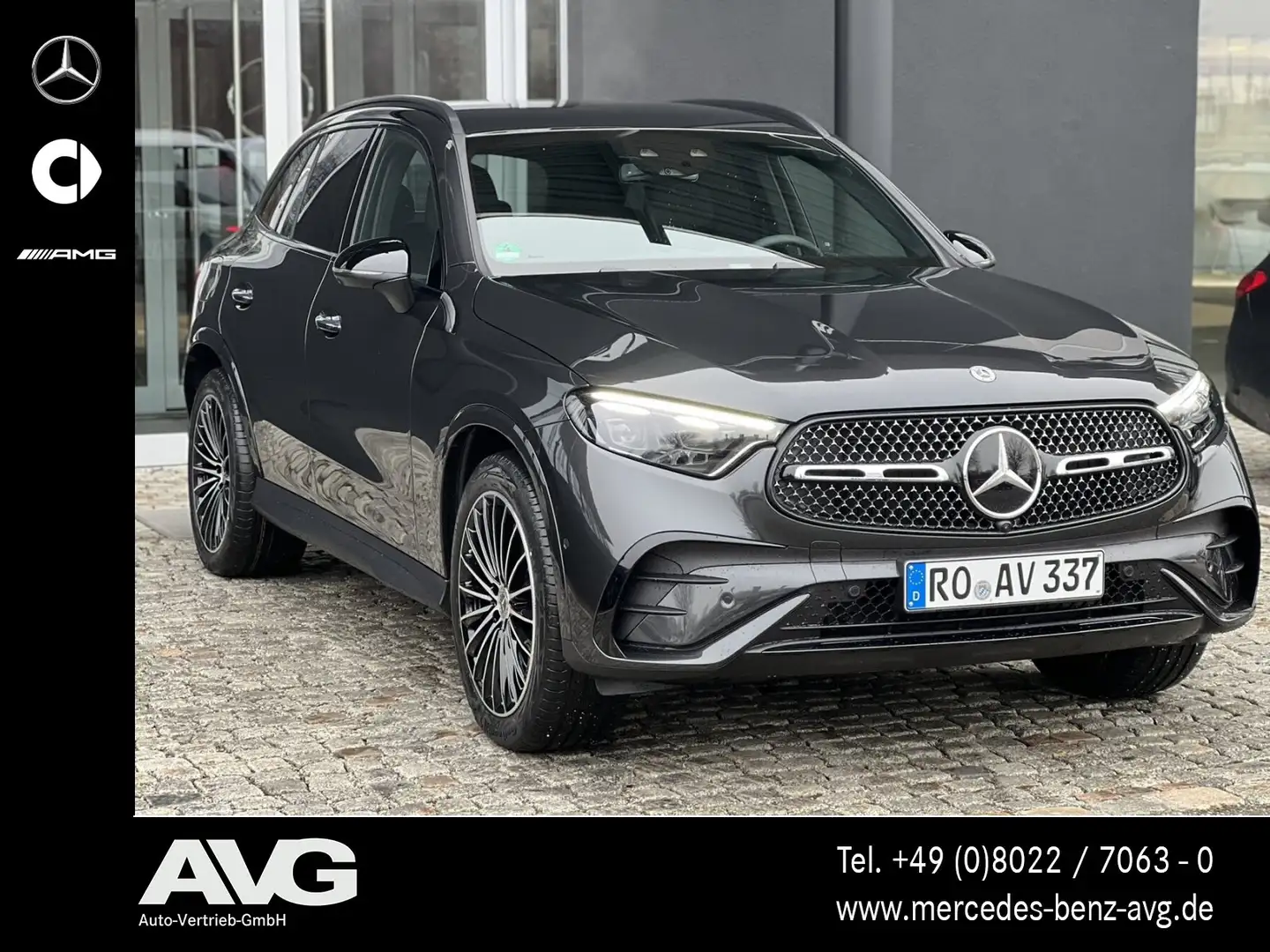 Mercedes-Benz GLC 220 GLC 220 d 4M Edition AMG DIGITAL AHK Burmester® Gris - 2