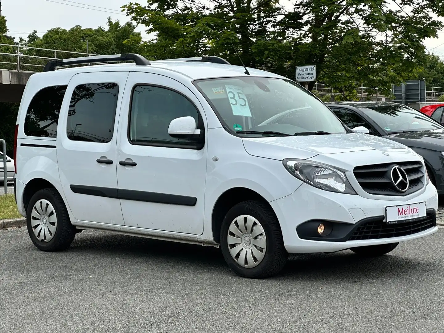 Mercedes-Benz Citan Kombi Tourer 109 lang*Klima*LKW Zulassung Blanco - 2