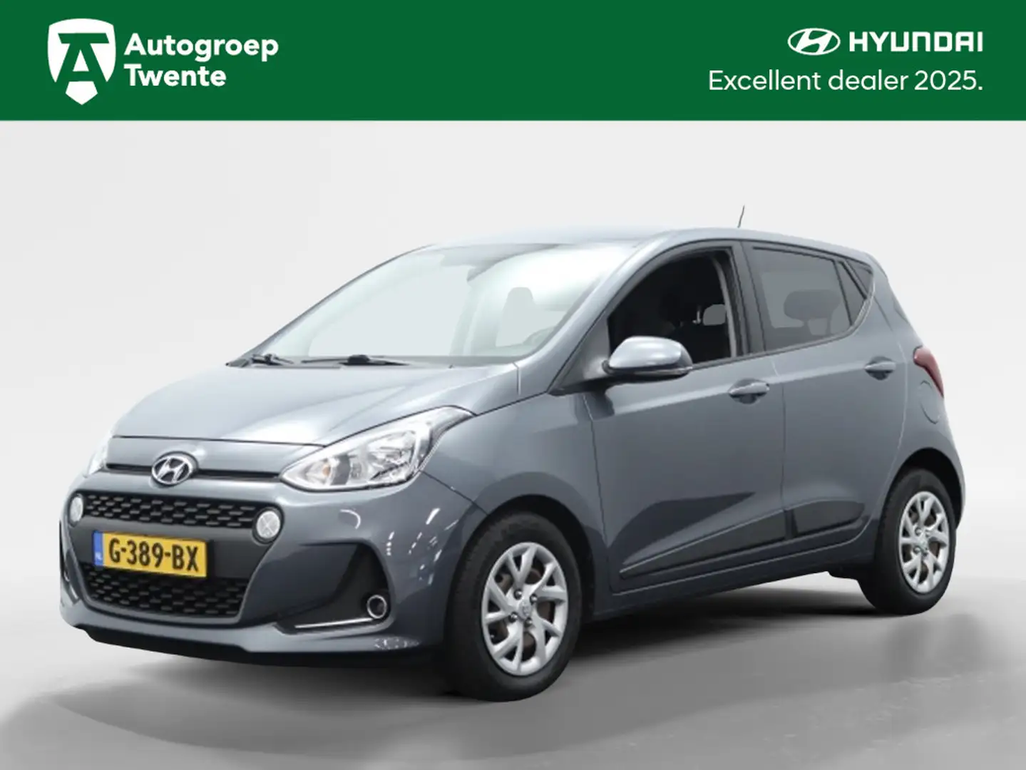 Hyundai i10 1.0i Premium | Trekhaak | Navigatie | Stoelverwarm Grijs - 1