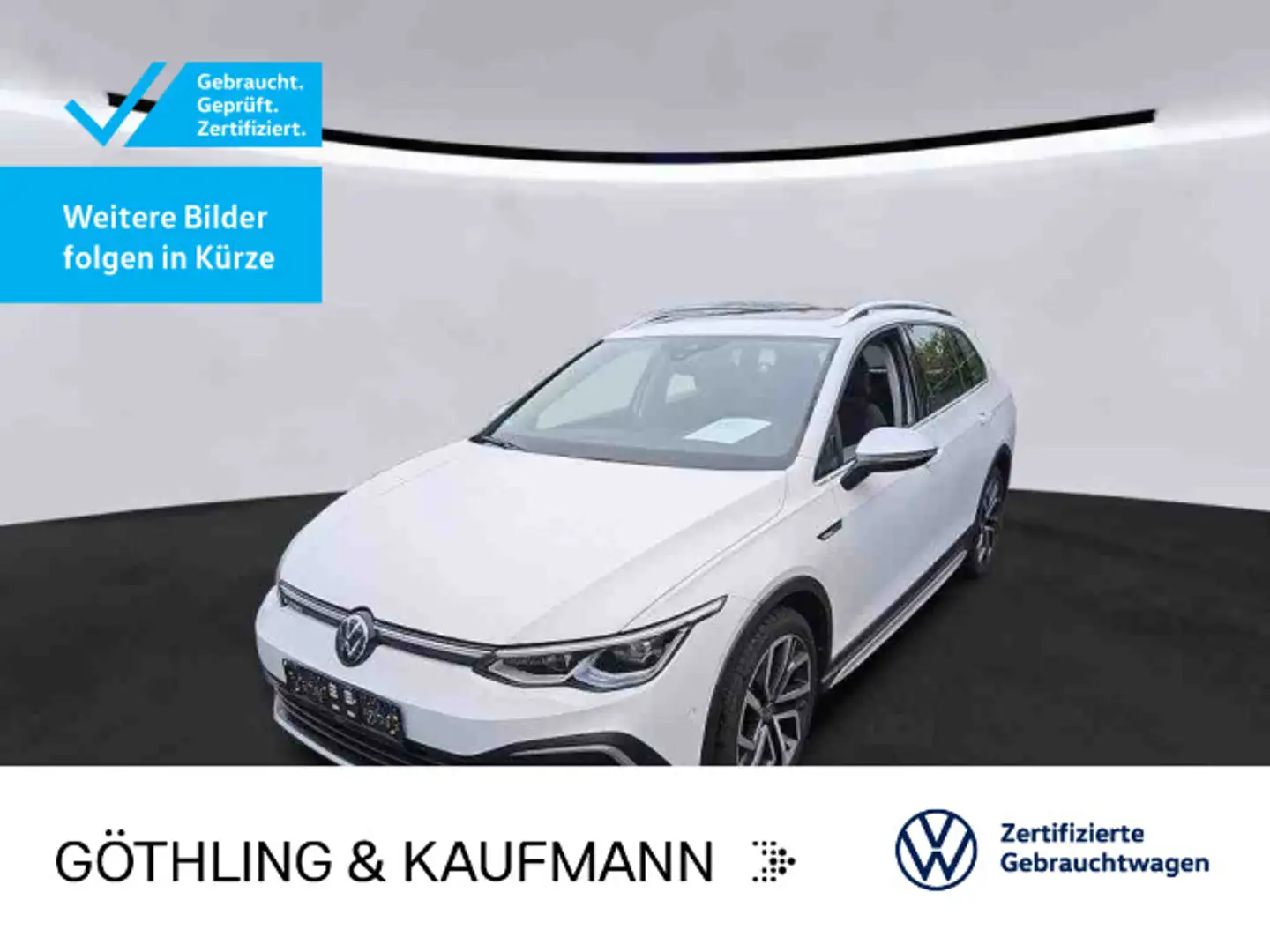 Volkswagen Golf Alltrack Variant 4M DSG*NAVI*PANO*AHK*KAM*A Weiß - 1