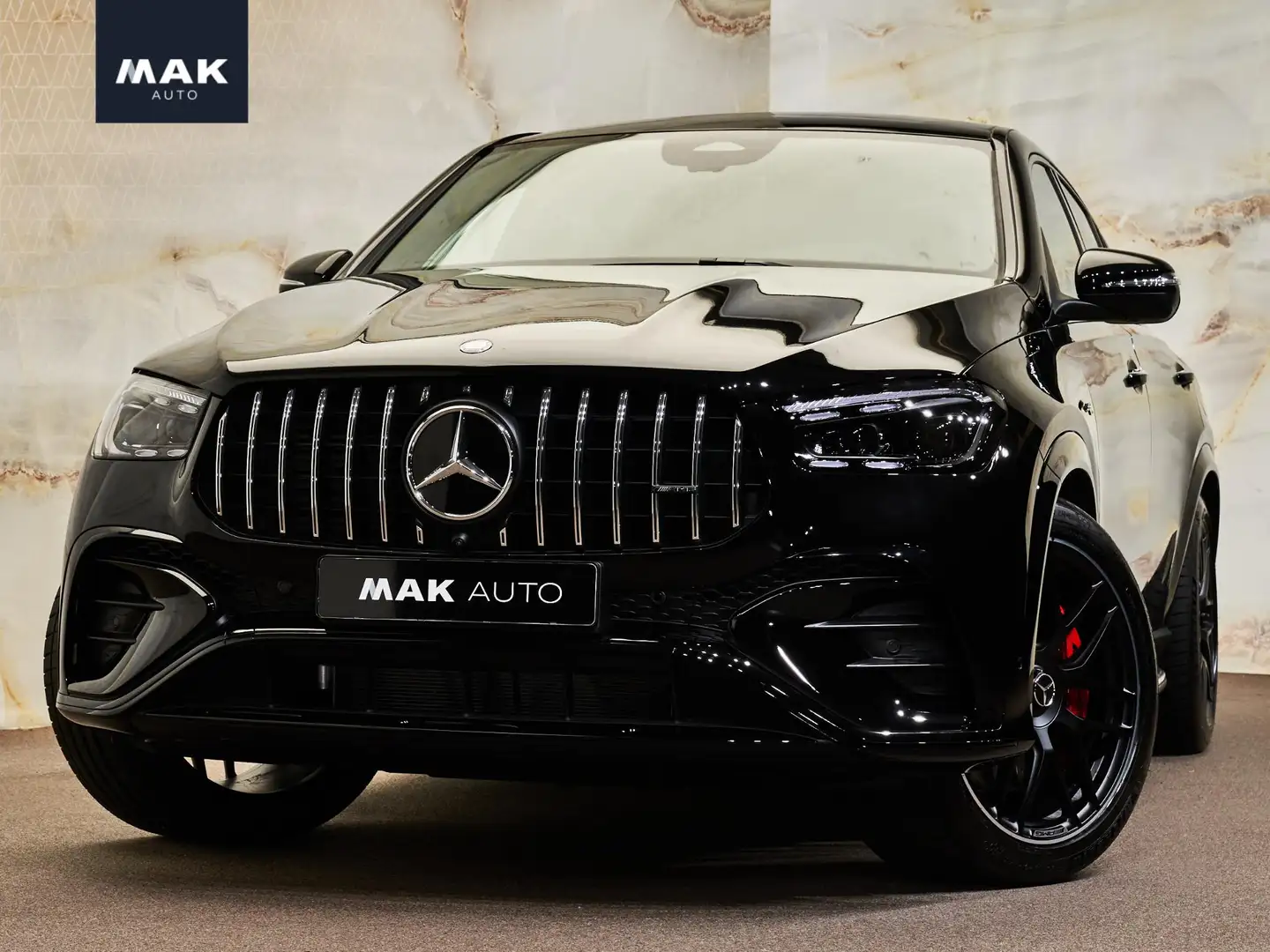 Mercedes-Benz GLE 53 AMG Coupé Hybrid 4Matic+, pano, 22", tr.haak, luchtv., Zwart - 1