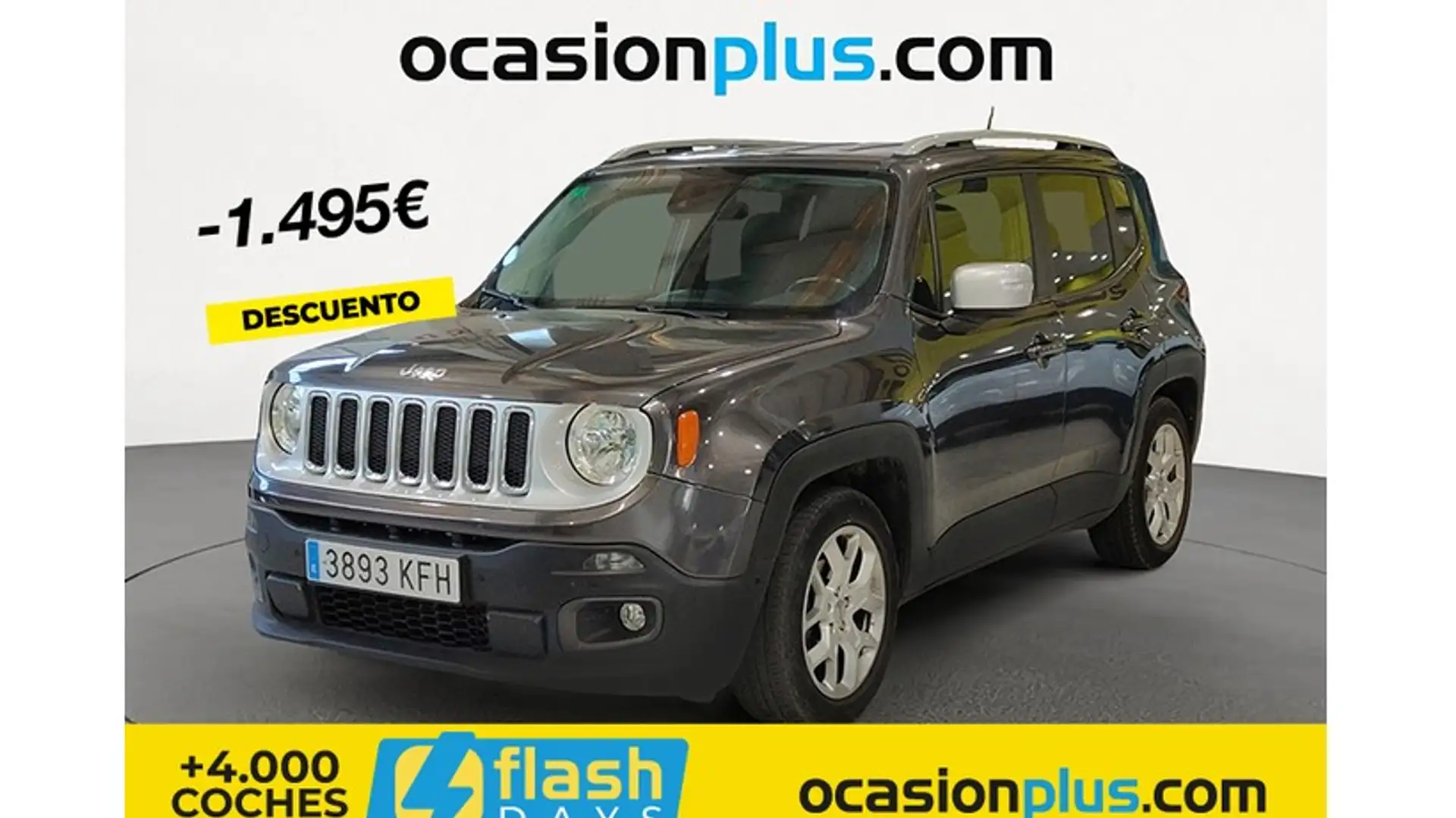 Jeep Renegade 1.4 Multiair Limited 4x2 DDCT 103kW Gris - 1