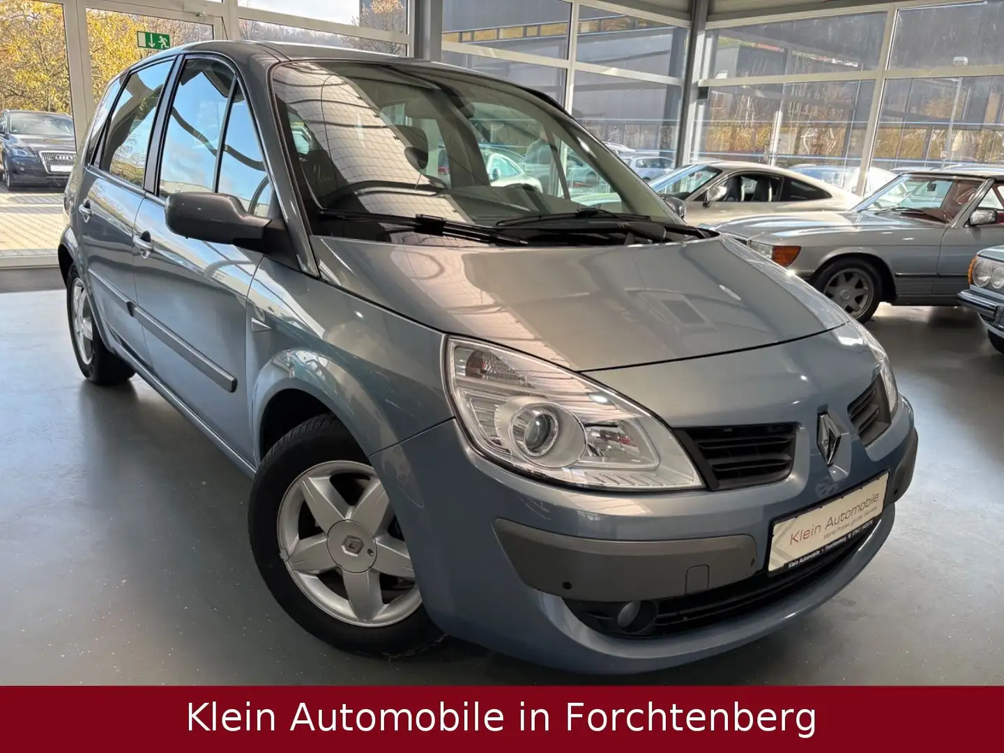 Renault Scenic II Exception Aut. Klimatronic PDC SHZ 2HD Blau - 1